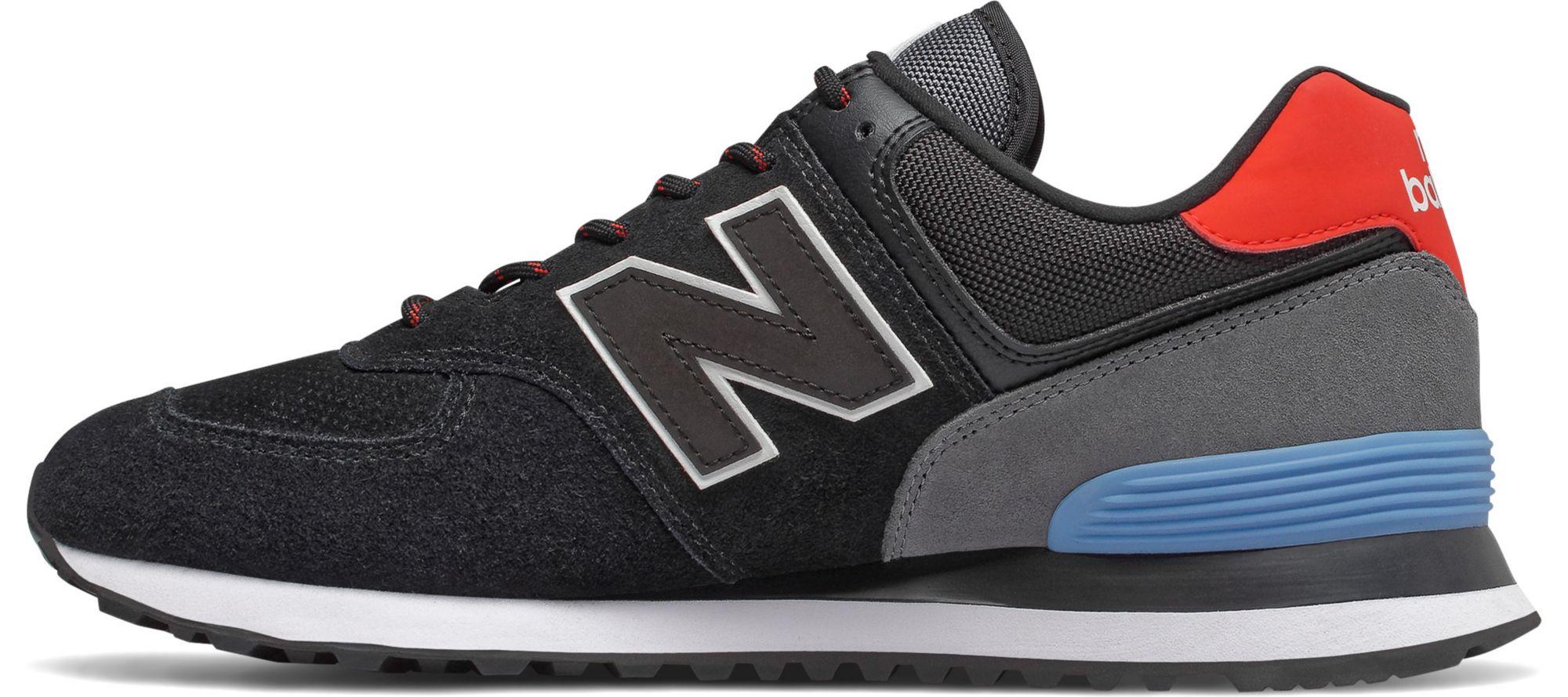 new balance 574 black velocity red