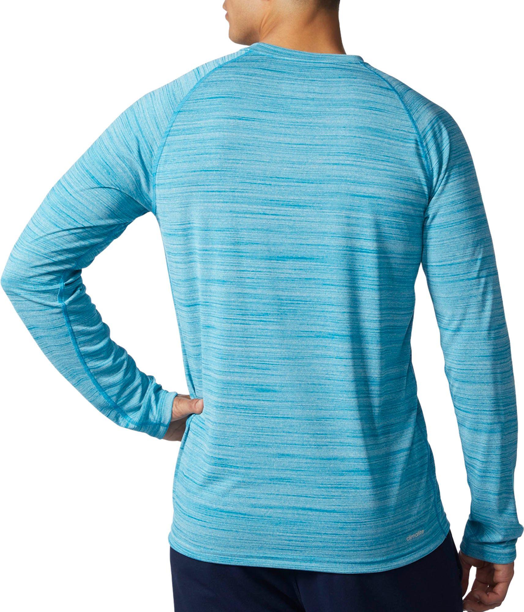 adidas men's ultimate melange long sleeve shirt