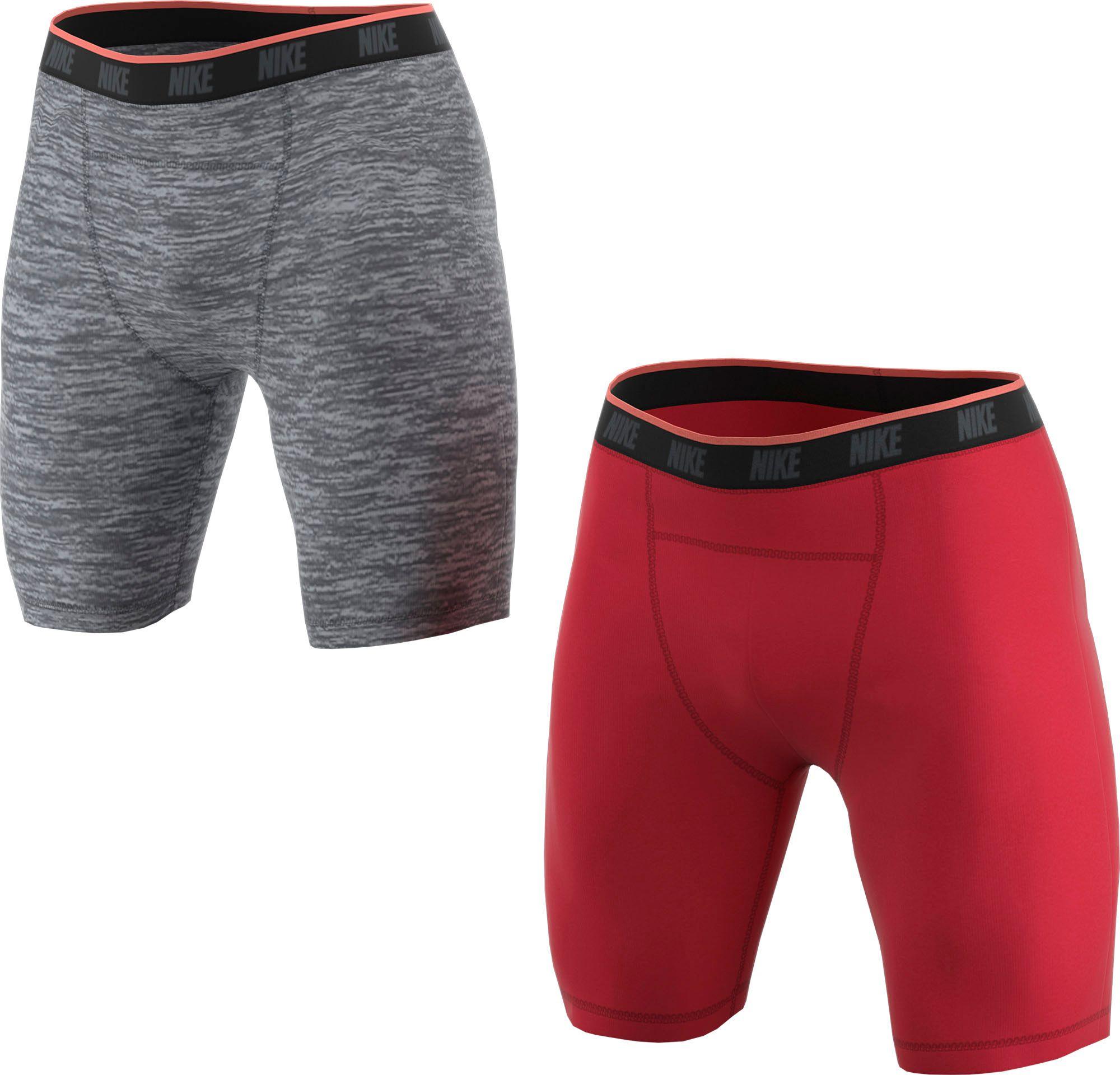 Nike Synthetic Training Boxer Briefs 2 Pack in Red for Men Lyst