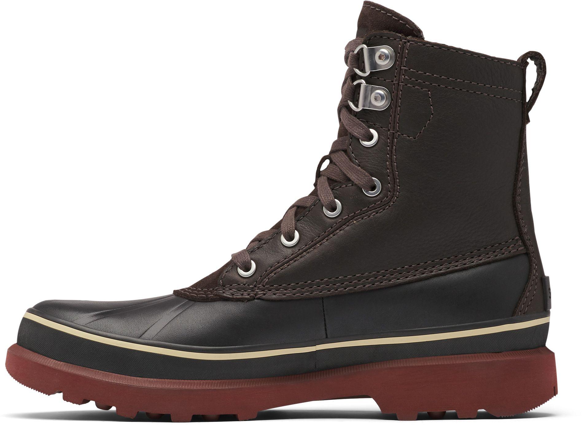 Sorel Caribou Storm Waterproof Casual Boots in Brown for Men - Lyst