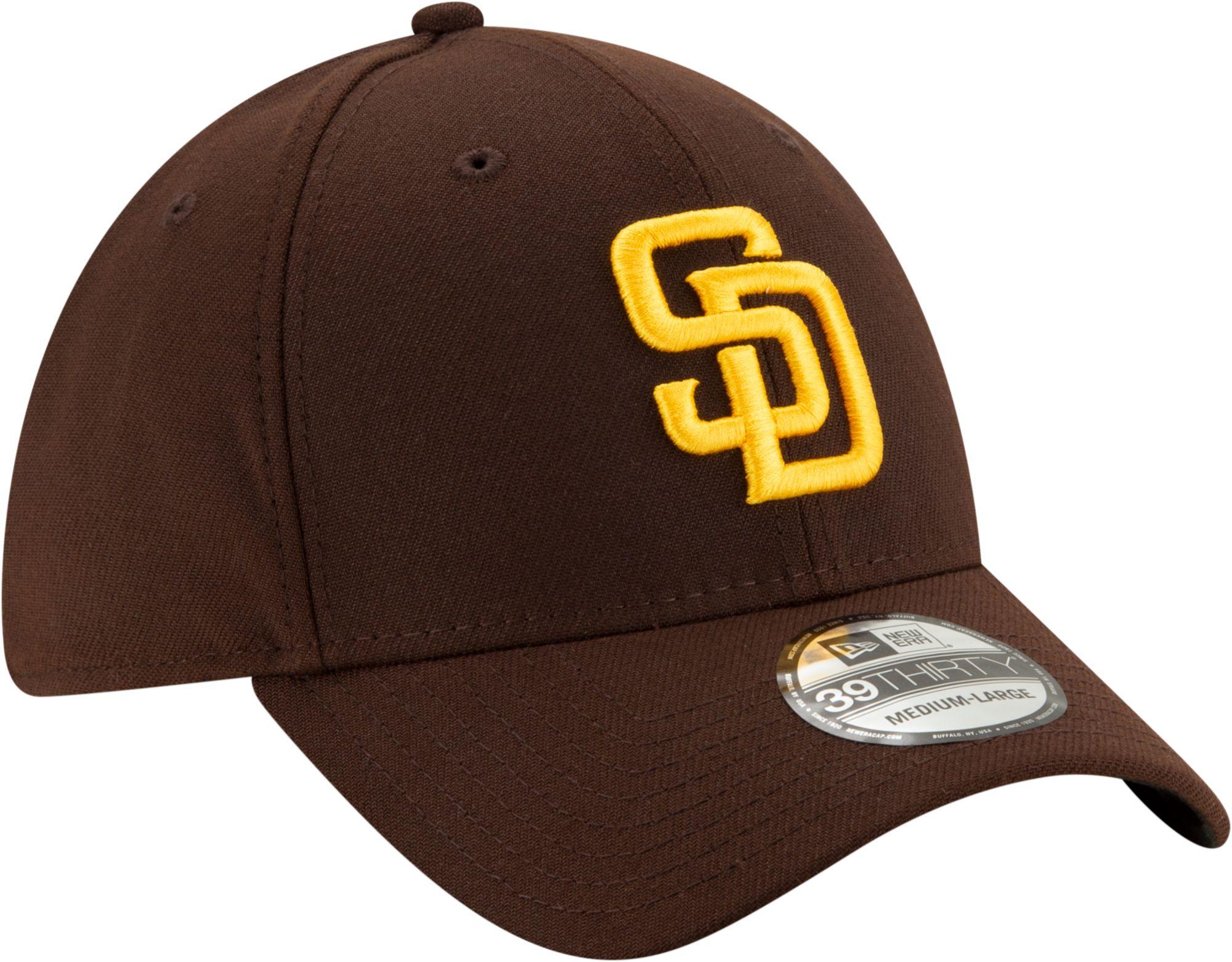 KTZ San Diego Padres Brown Team Classic 39thirty Stretch Fit Hat for ...