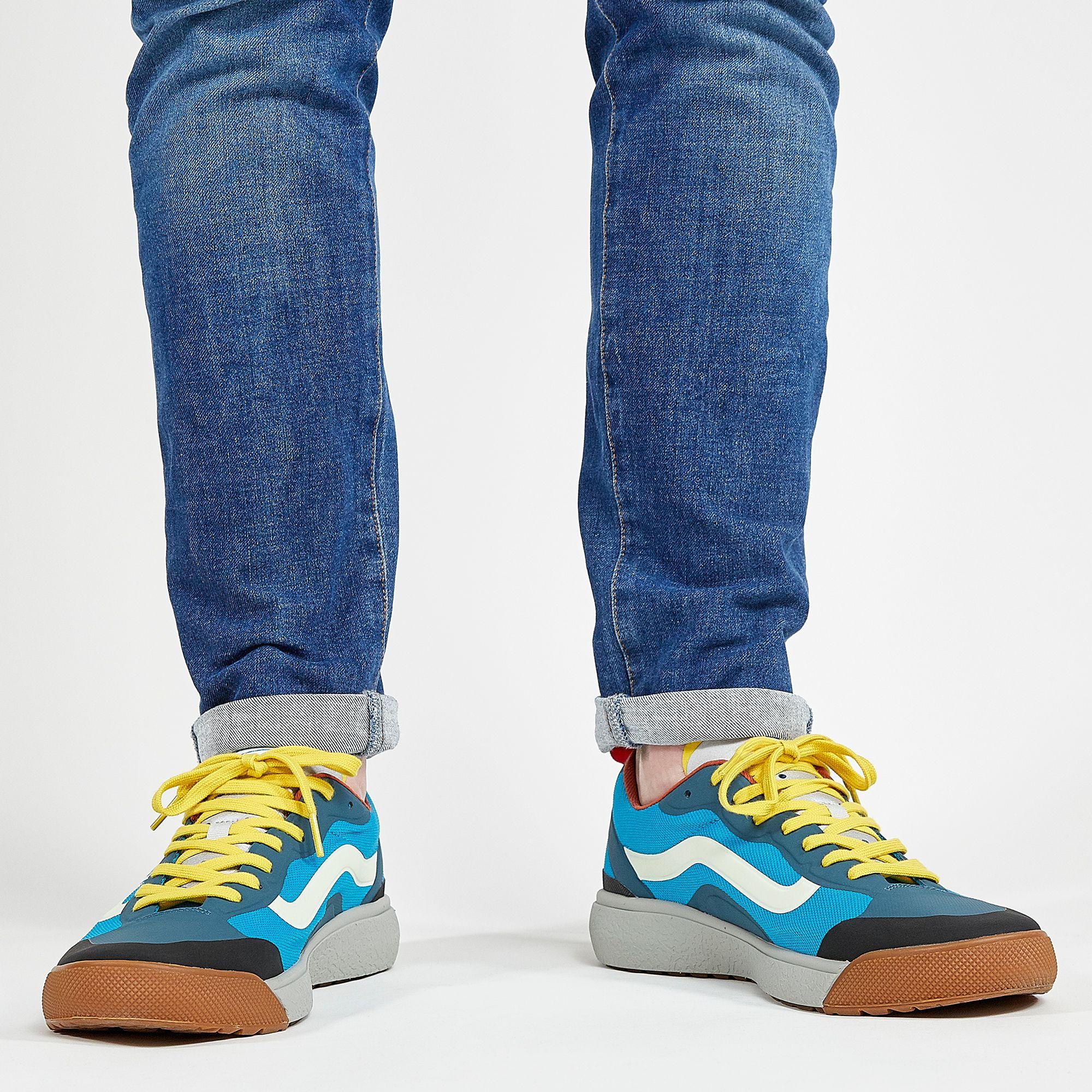 vans ultrarange exo blue yellow