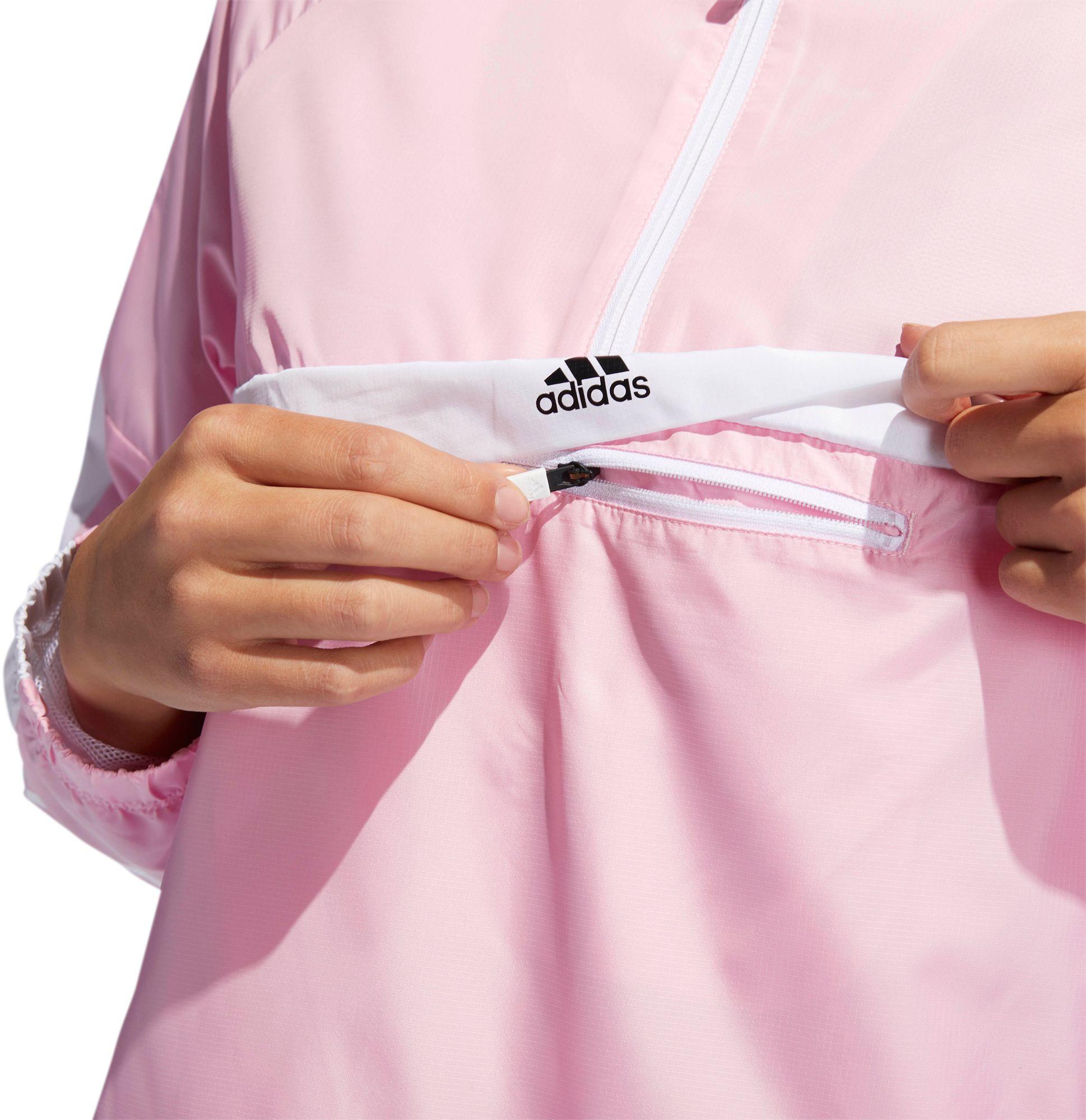adidas women's id wind half zip jacket