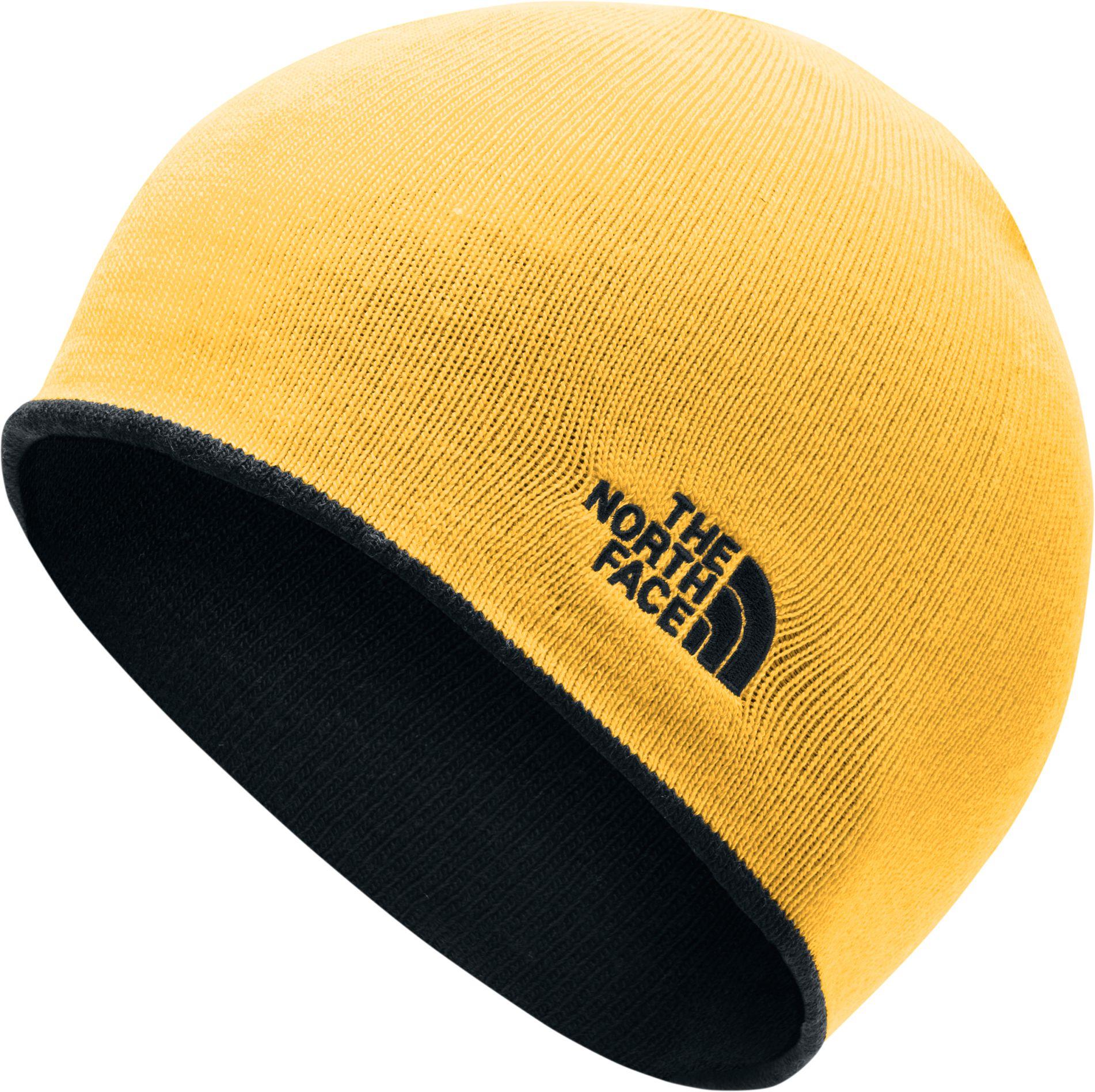 The North Face Reversible Banner Beanie in Yellow for Men Lyst
