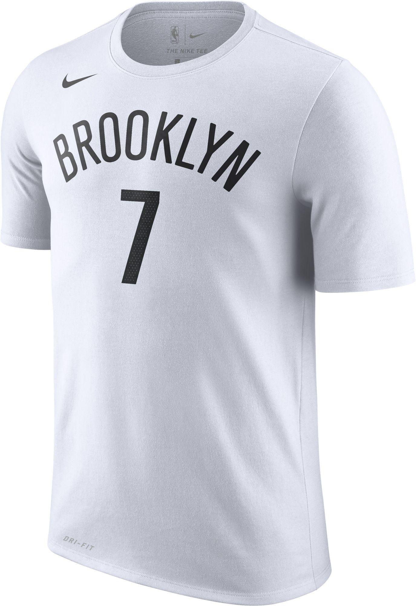 Nike Brooklyn Nets Kevin Durant #7 Dri-fit White T-shirt for Men - Lyst