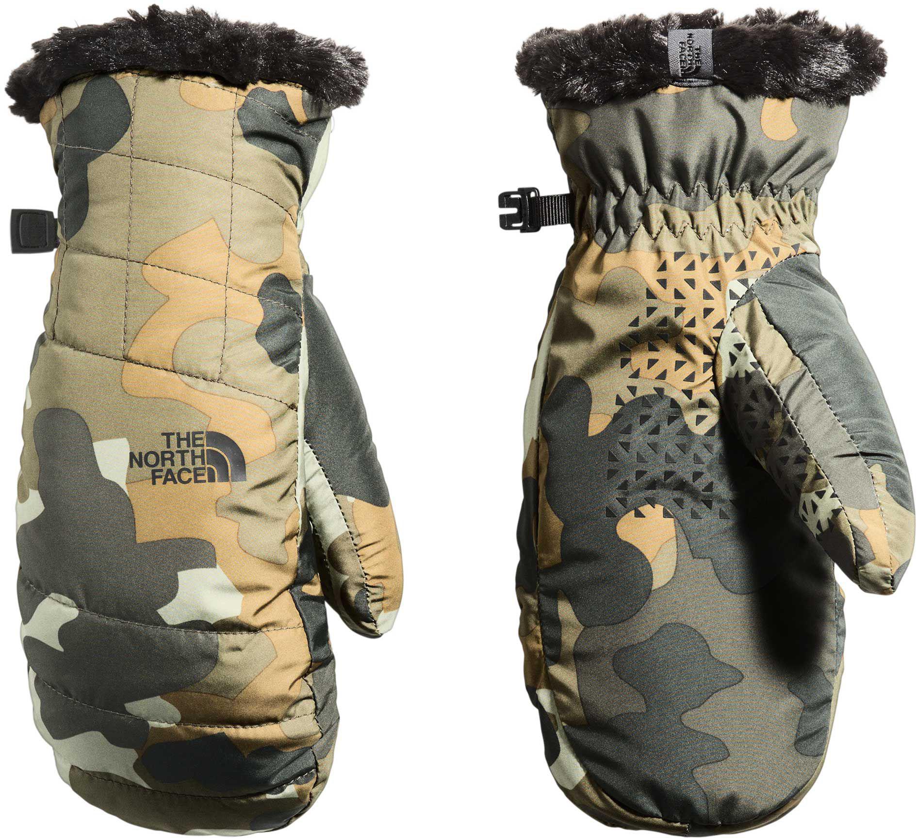 north face mossbud swirl mittens
