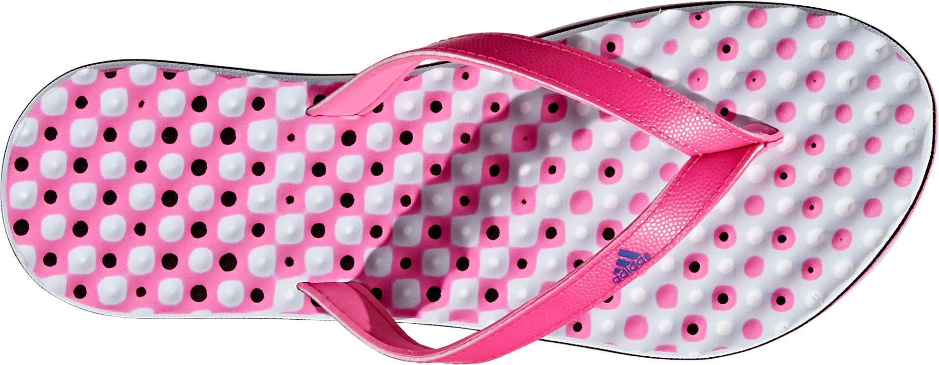 adidas Synthetic Eezay Dots Flip Flops in Pink/Blue (Pink) Lyst