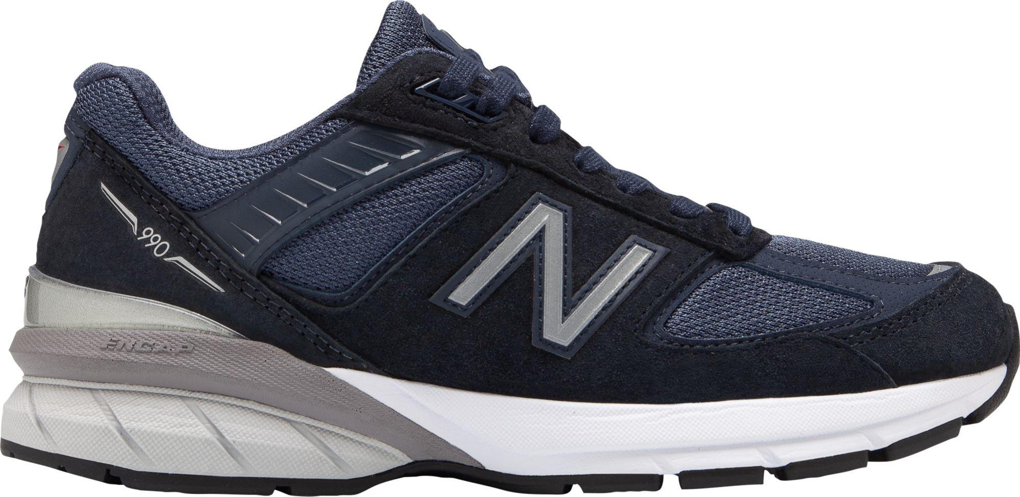 New Balance Suede 990v5 Shoes in Navy (Blue) - Lyst