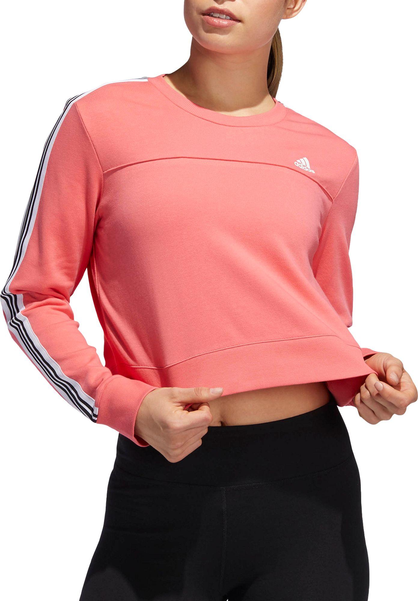 women's adidas essentials crewneck sweatshirt