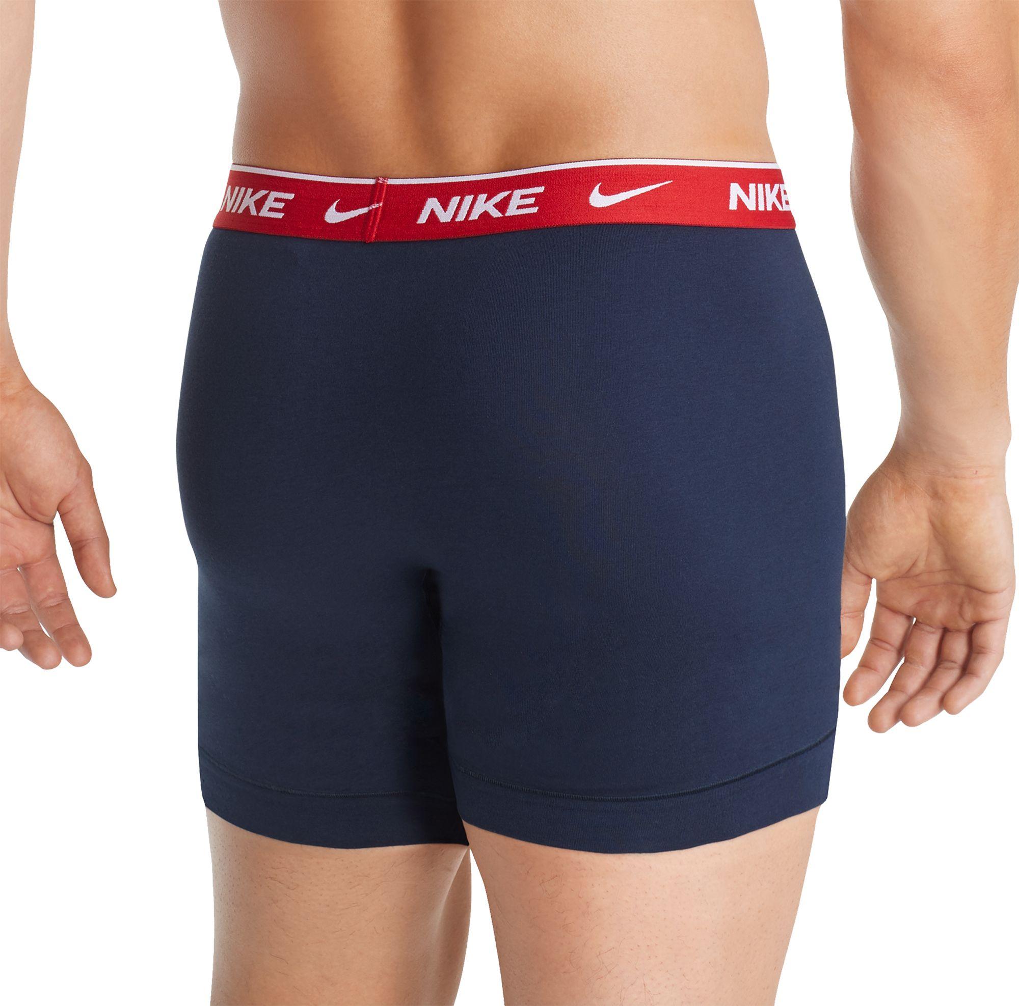 Nike Everyday Cotton Stretch Boxer Briefs â 3 Pack in Blue for Men - Lyst