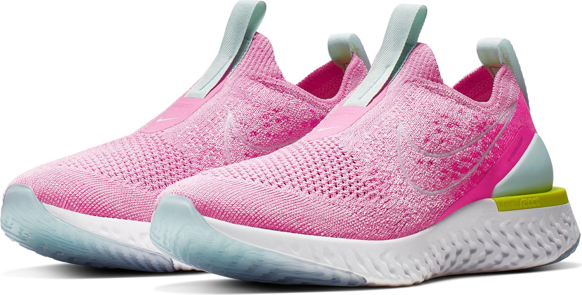 epic phantom react flyknit running sneaker
