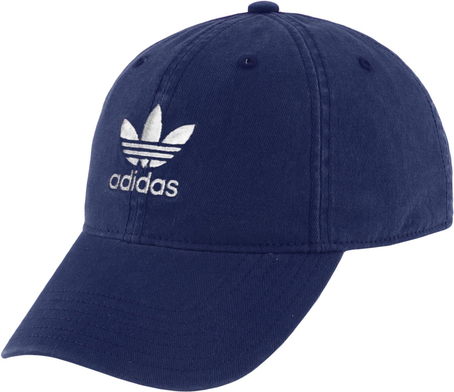 navy blue adidas hat