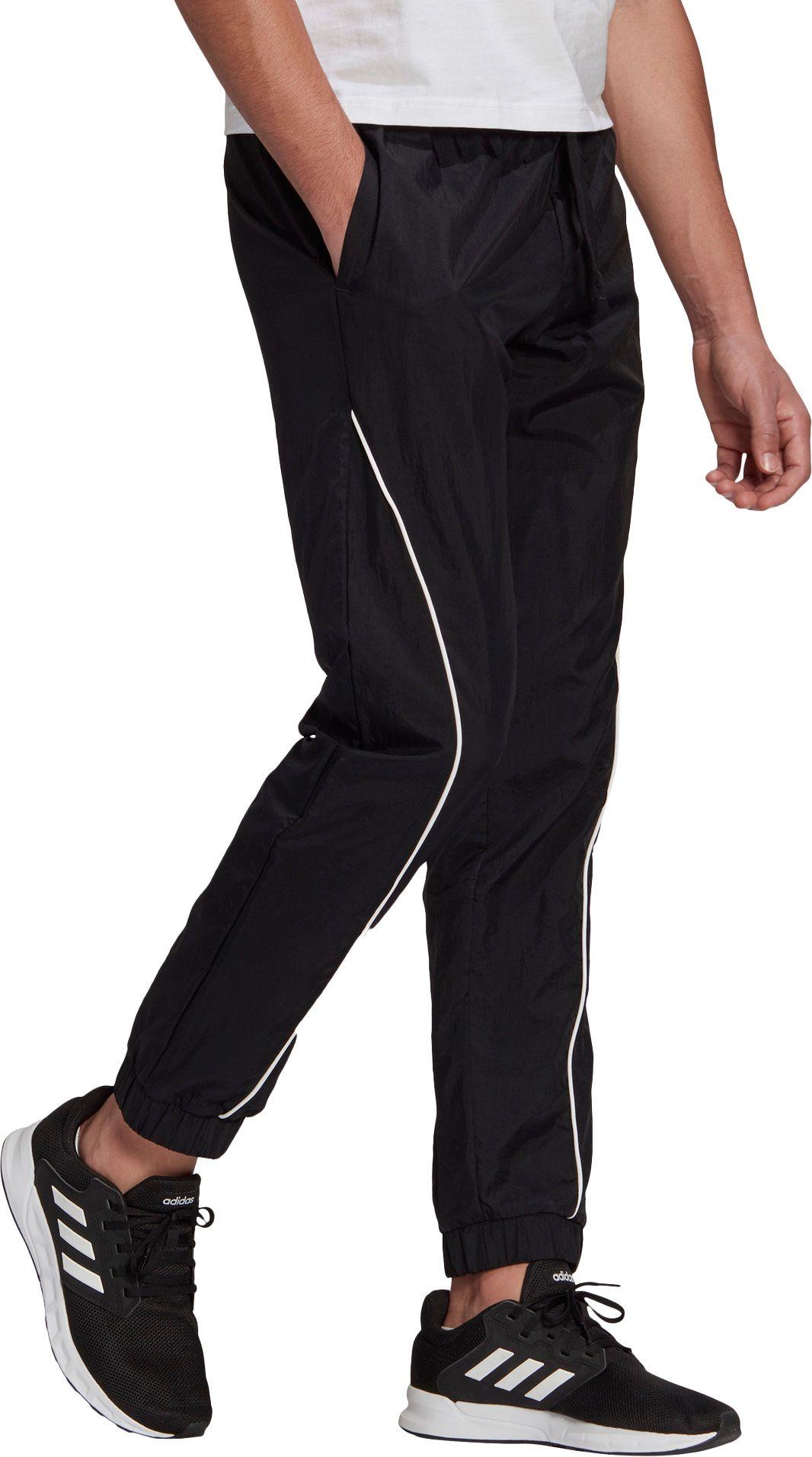 adidas Essentials Logo Track Pants in Black/White (Black) for Men - Lyst