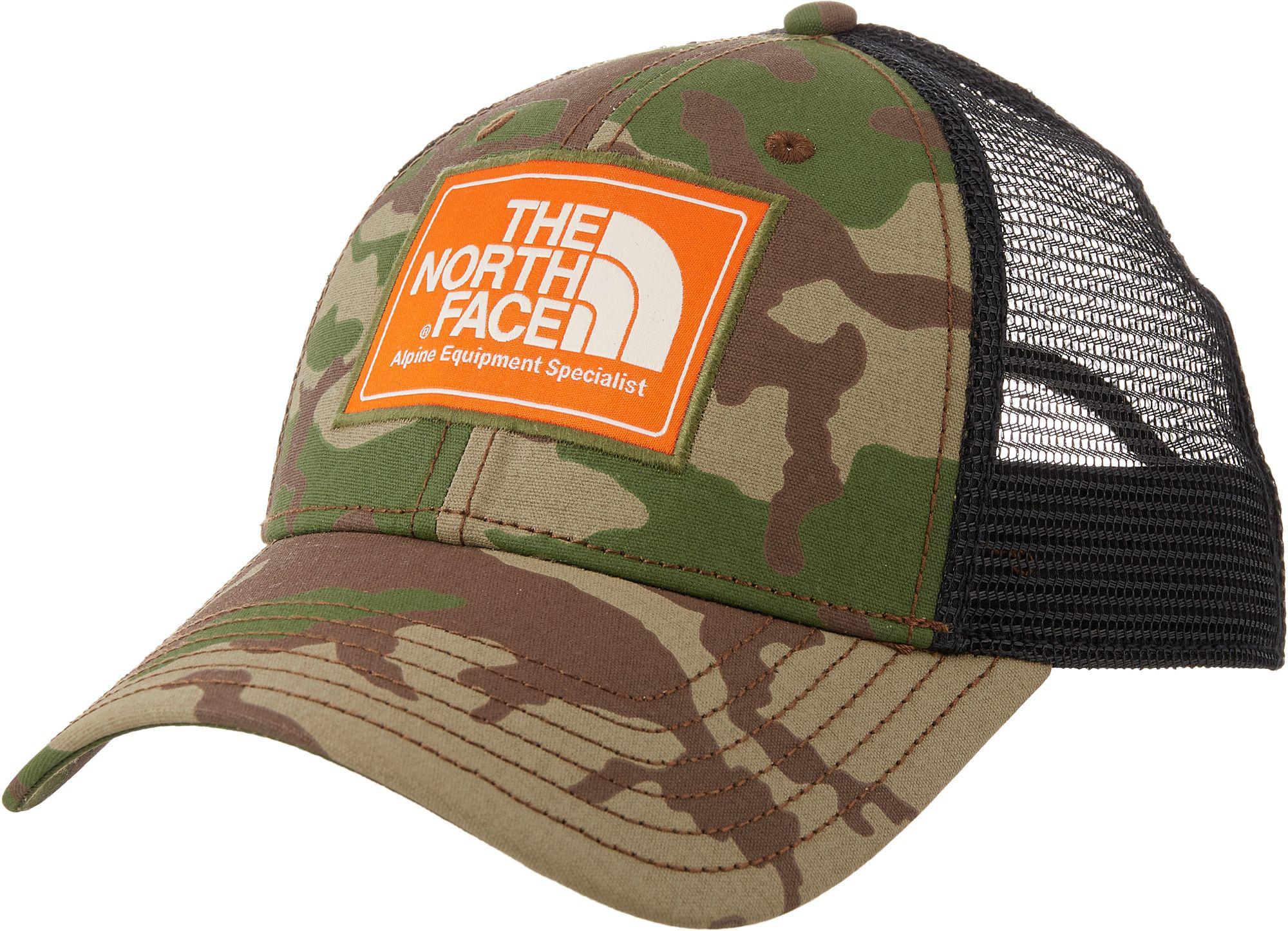 north face camo hat