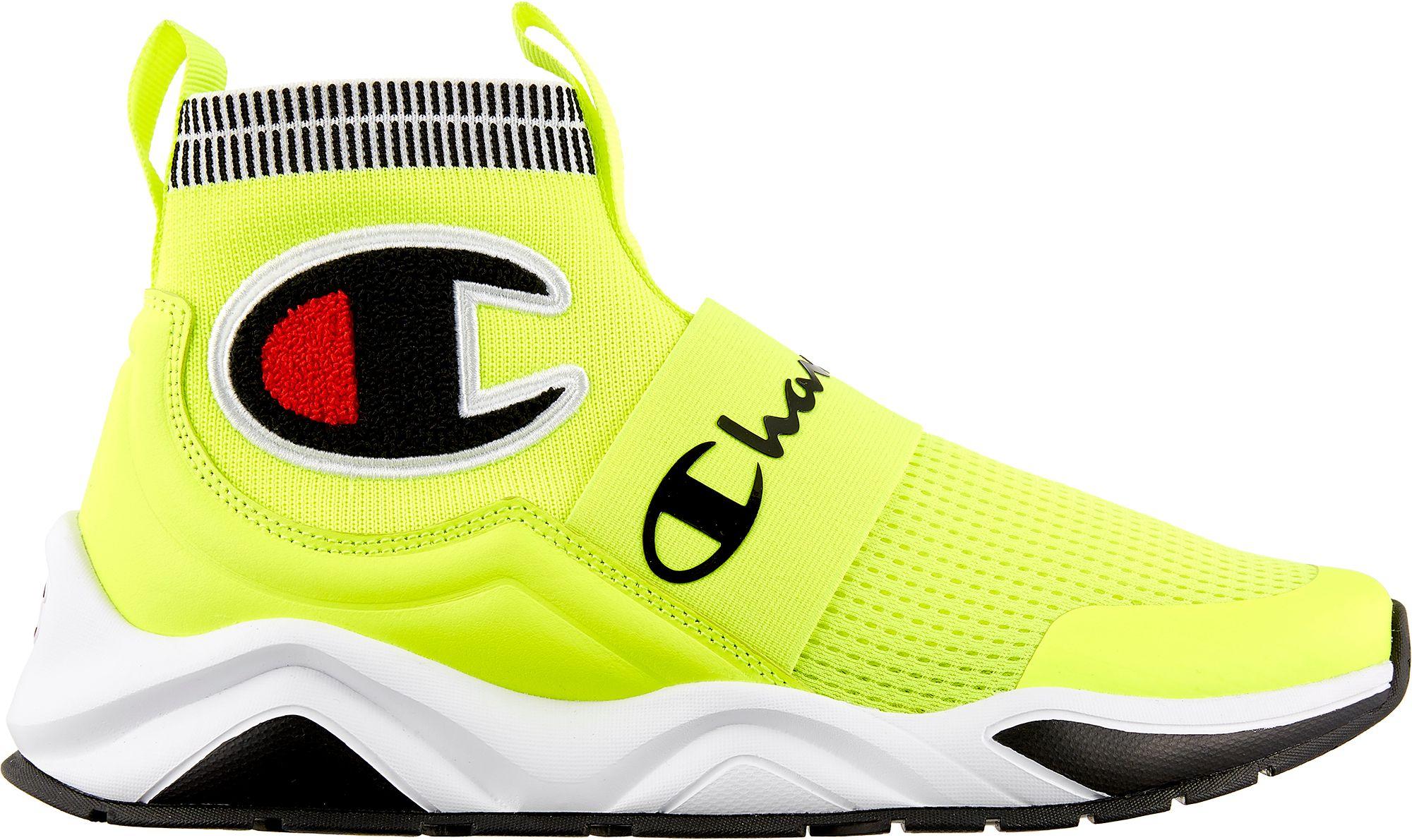 yellow champion shoes