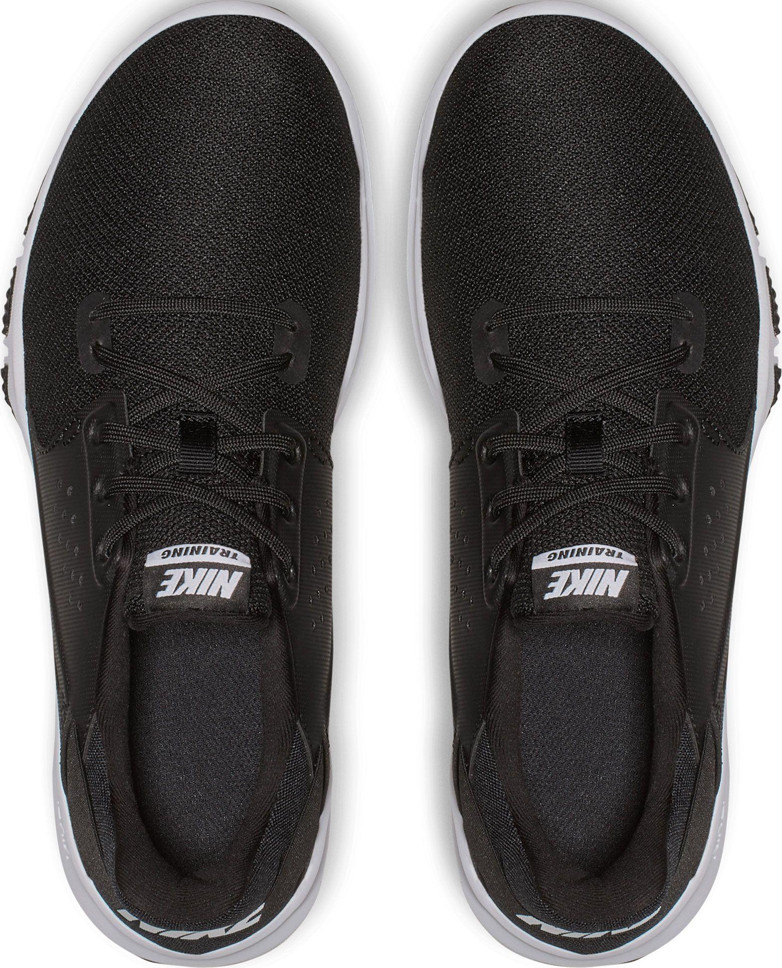 Nike Rubber Flex Control 3 Training Shoes in Black/Black/White (Black ...