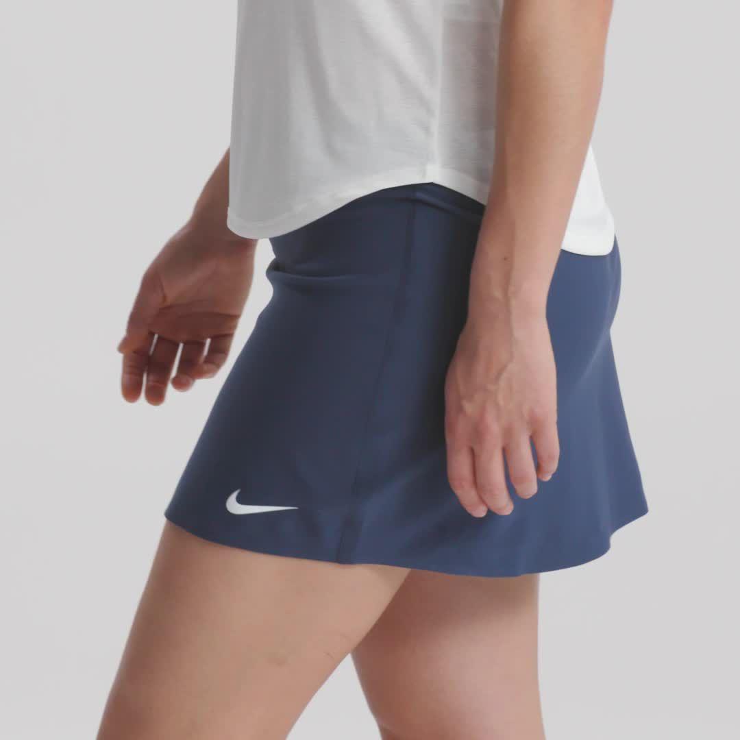 nike women's court power spin tennis skirt