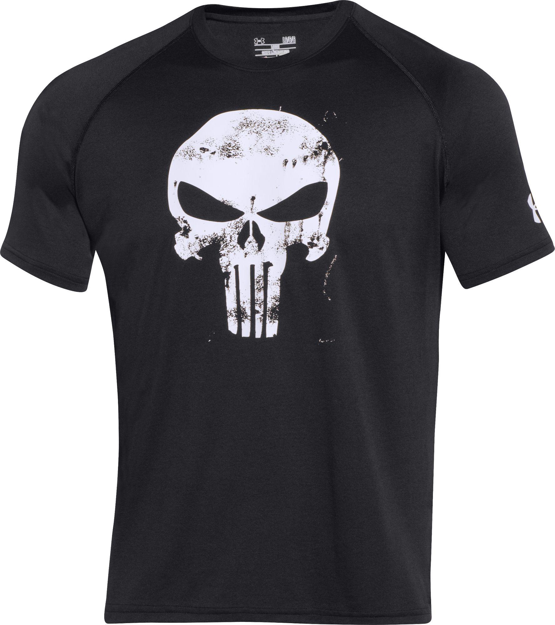 Under Armour Synthetic Alter Ego Punisher T-shirt in Black/White (Black)  for Men - Lyst