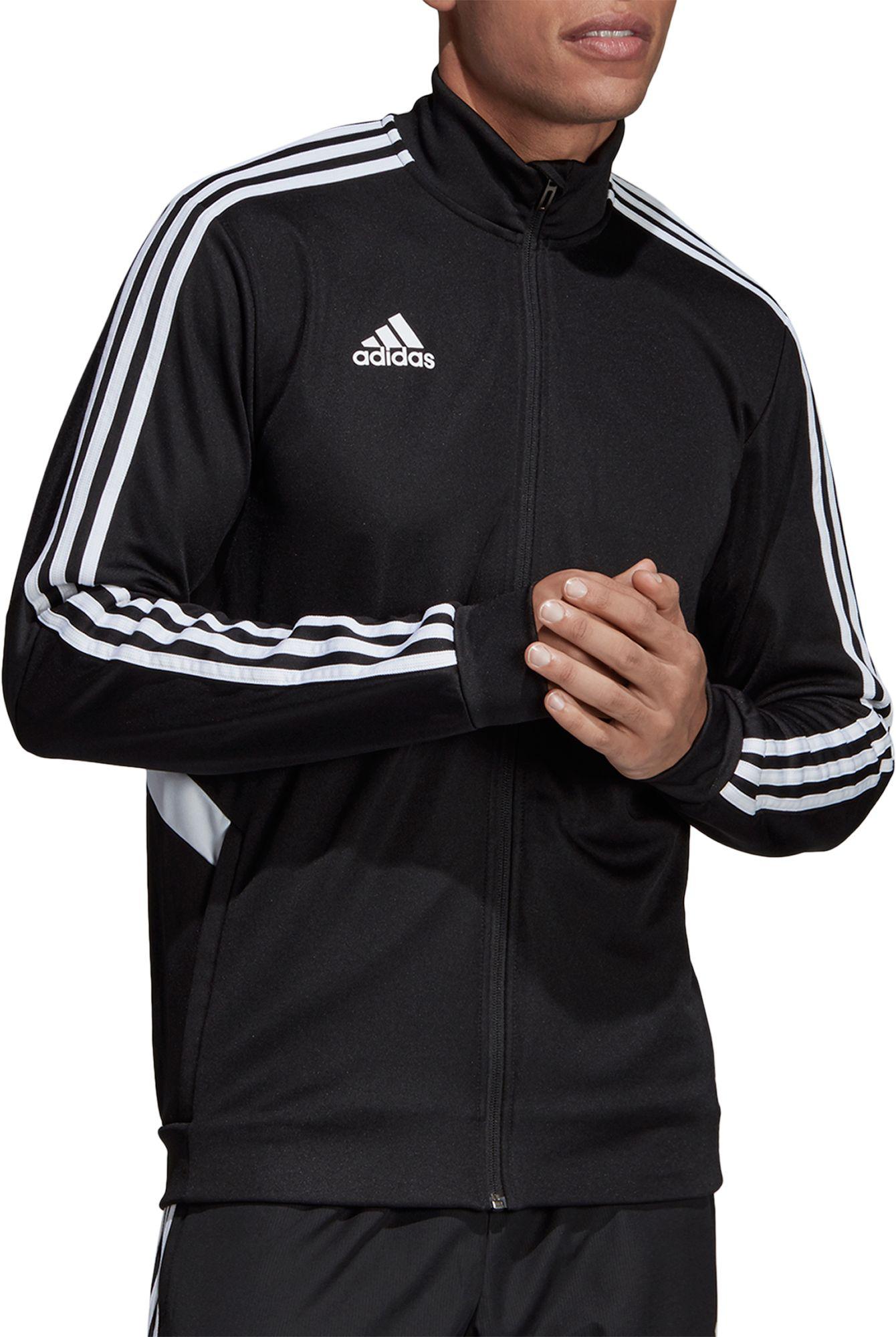 adidas Synthetic Tiro 19 Soccer Training Jacket in Black for Men - Lyst