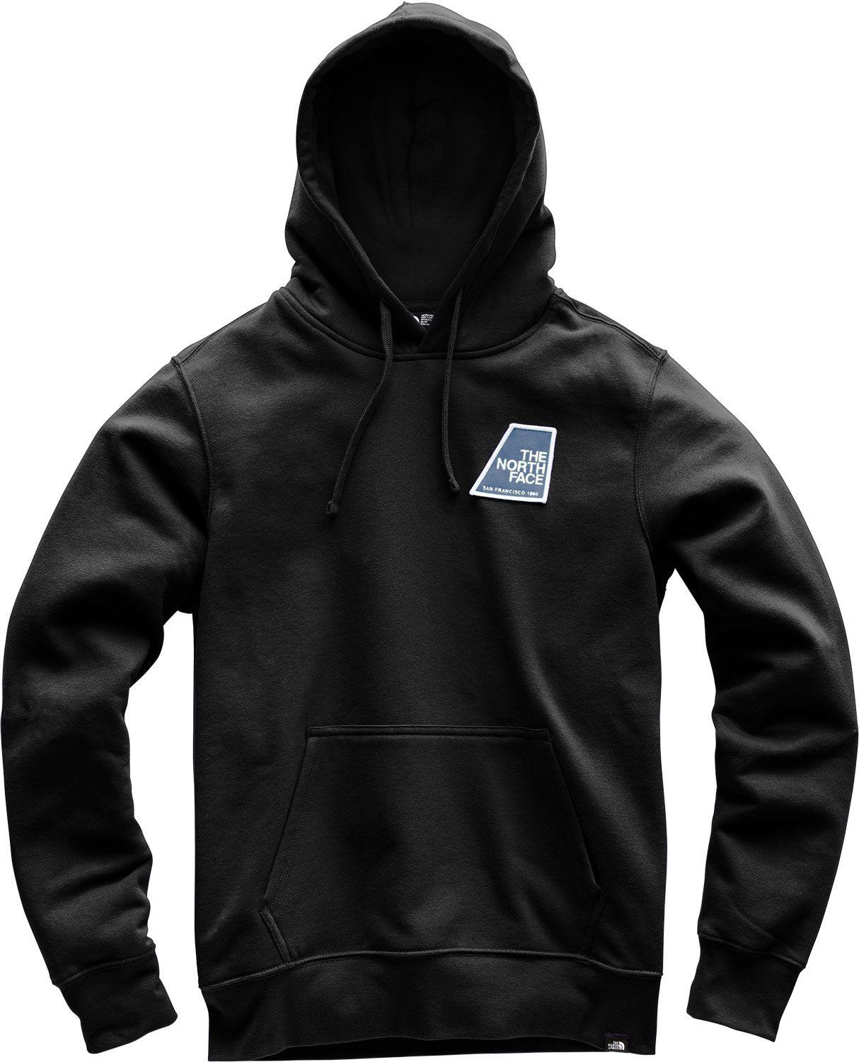 the north face men's graphic patch pullover hoodie