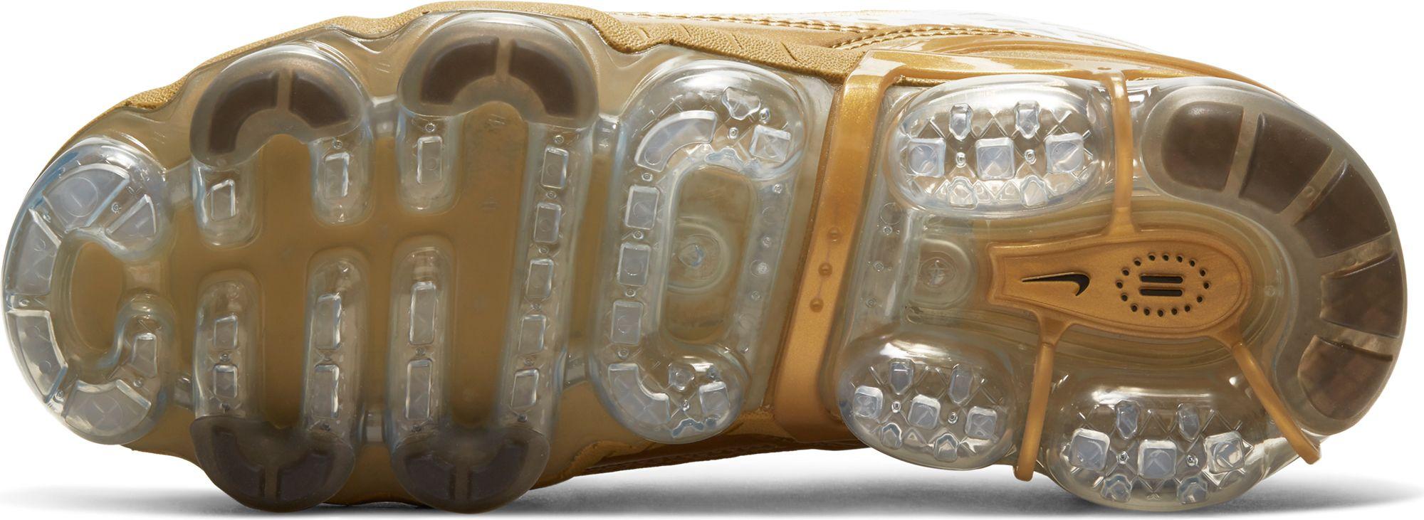 gold and white vapormax 360
