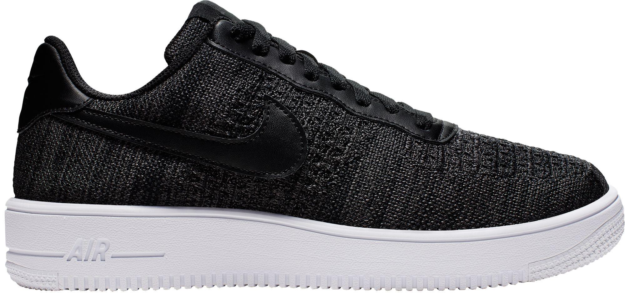 Nike Synthetic Air Force 1 Flyknit 2.0 in Black,White,Anthracite (Black)  for Men - Lyst