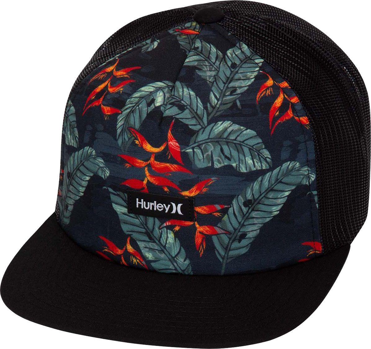 hurley floral hat