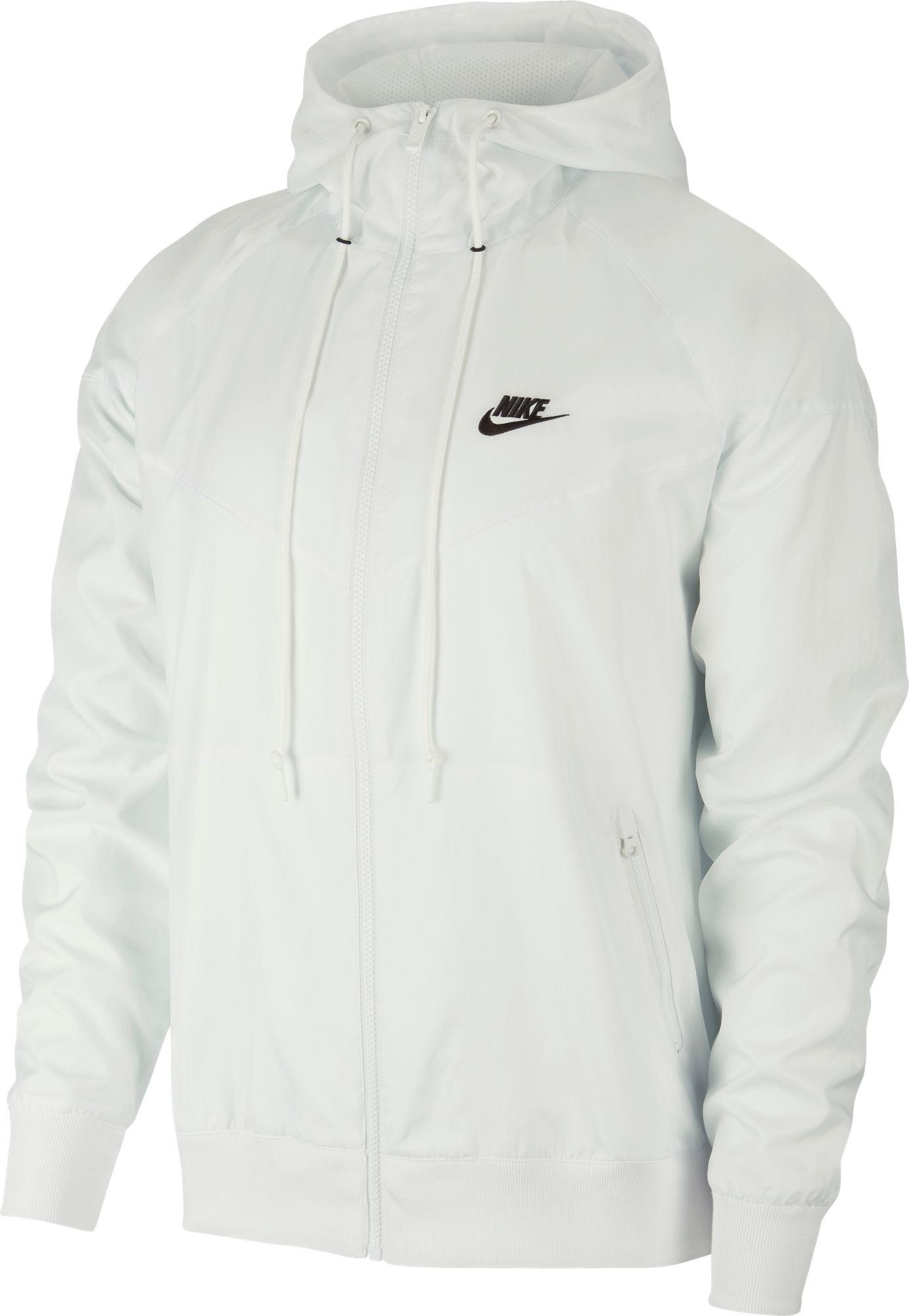 Nike Sportswear 2019 Hooded Windrunner Jacket in White for Men - Lyst