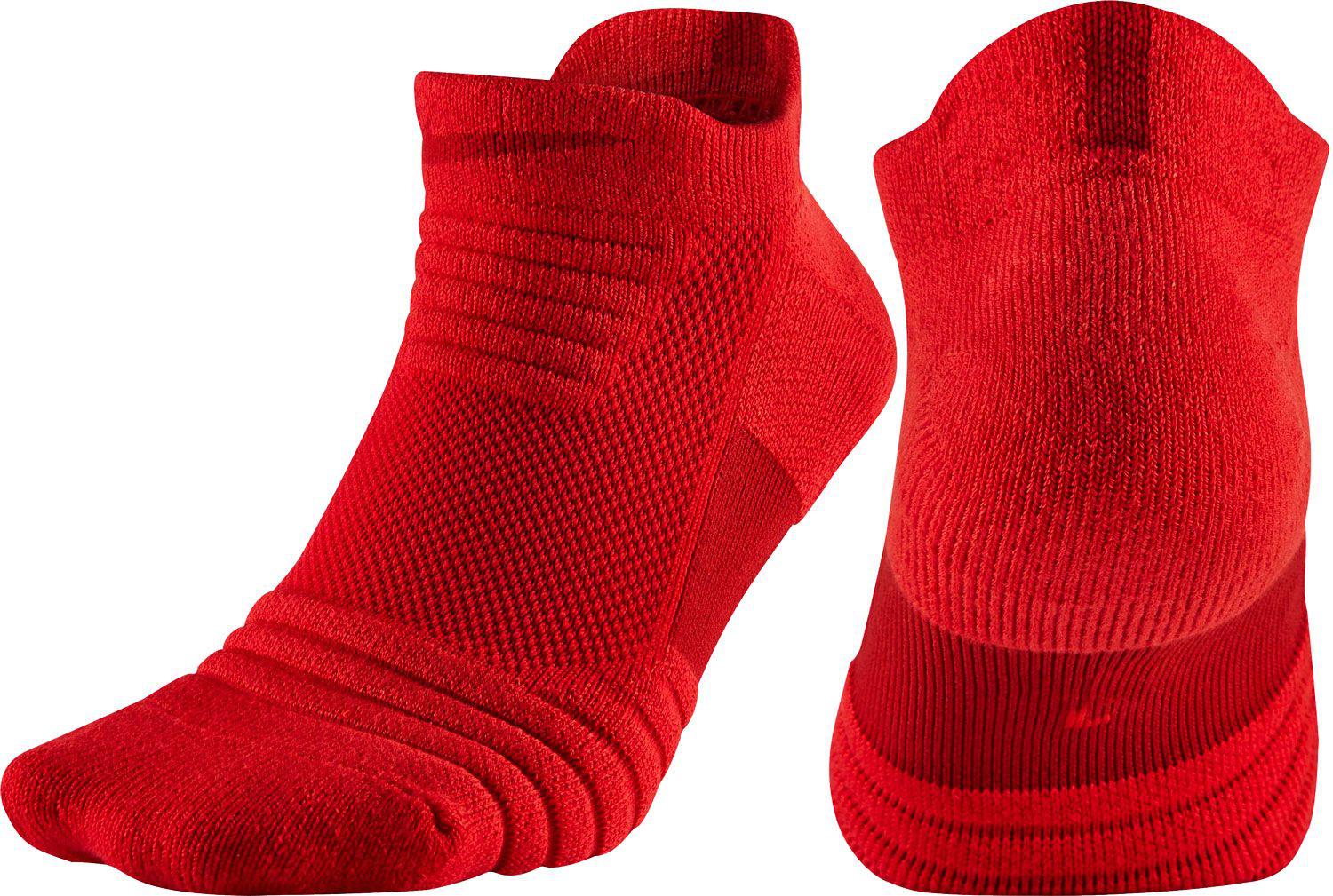 Nike Synthetic Elite Versatility No Show Basketball Socks in Red for Men |  Lyst