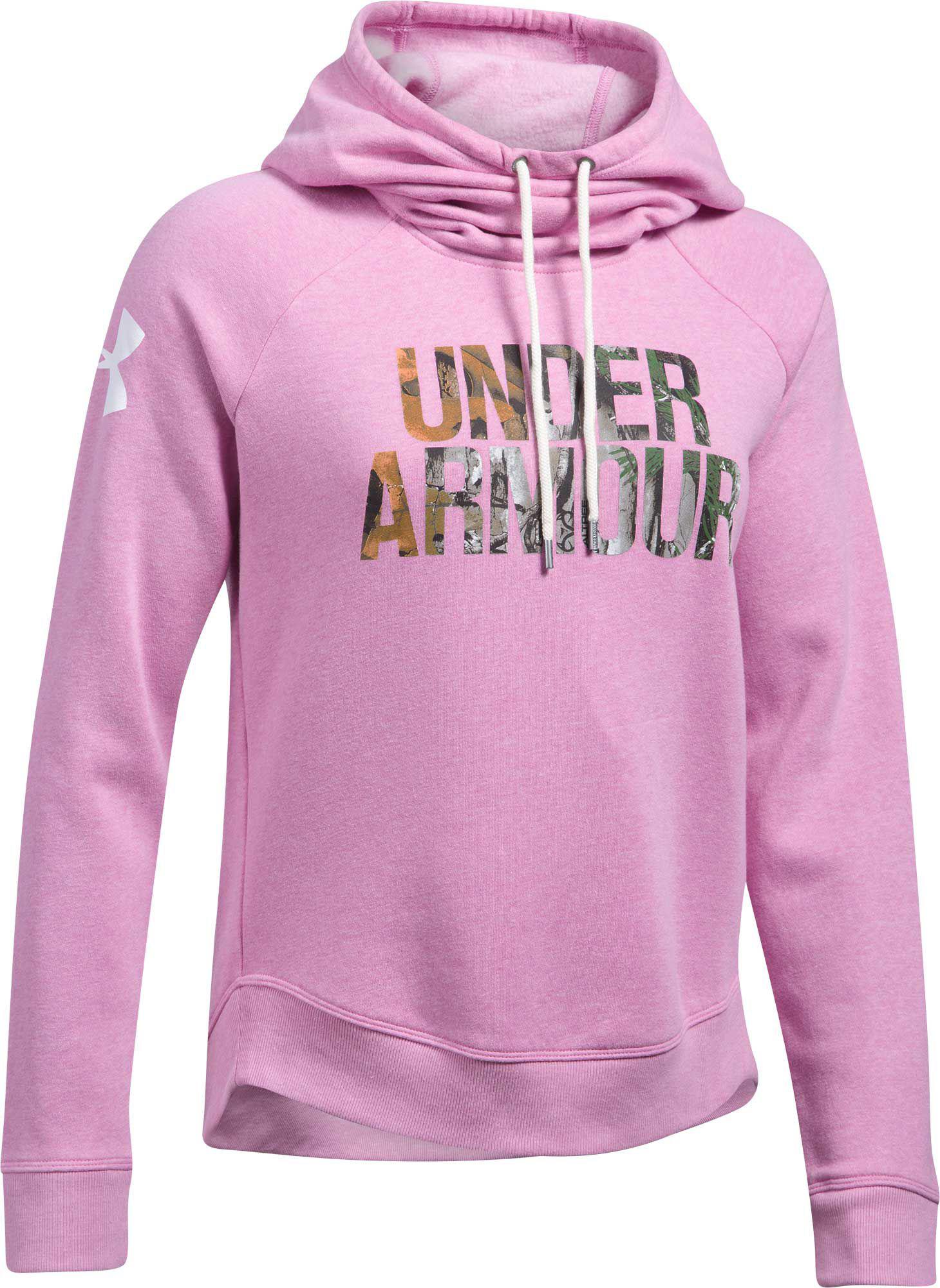 under armour sweatshirt with camo logo