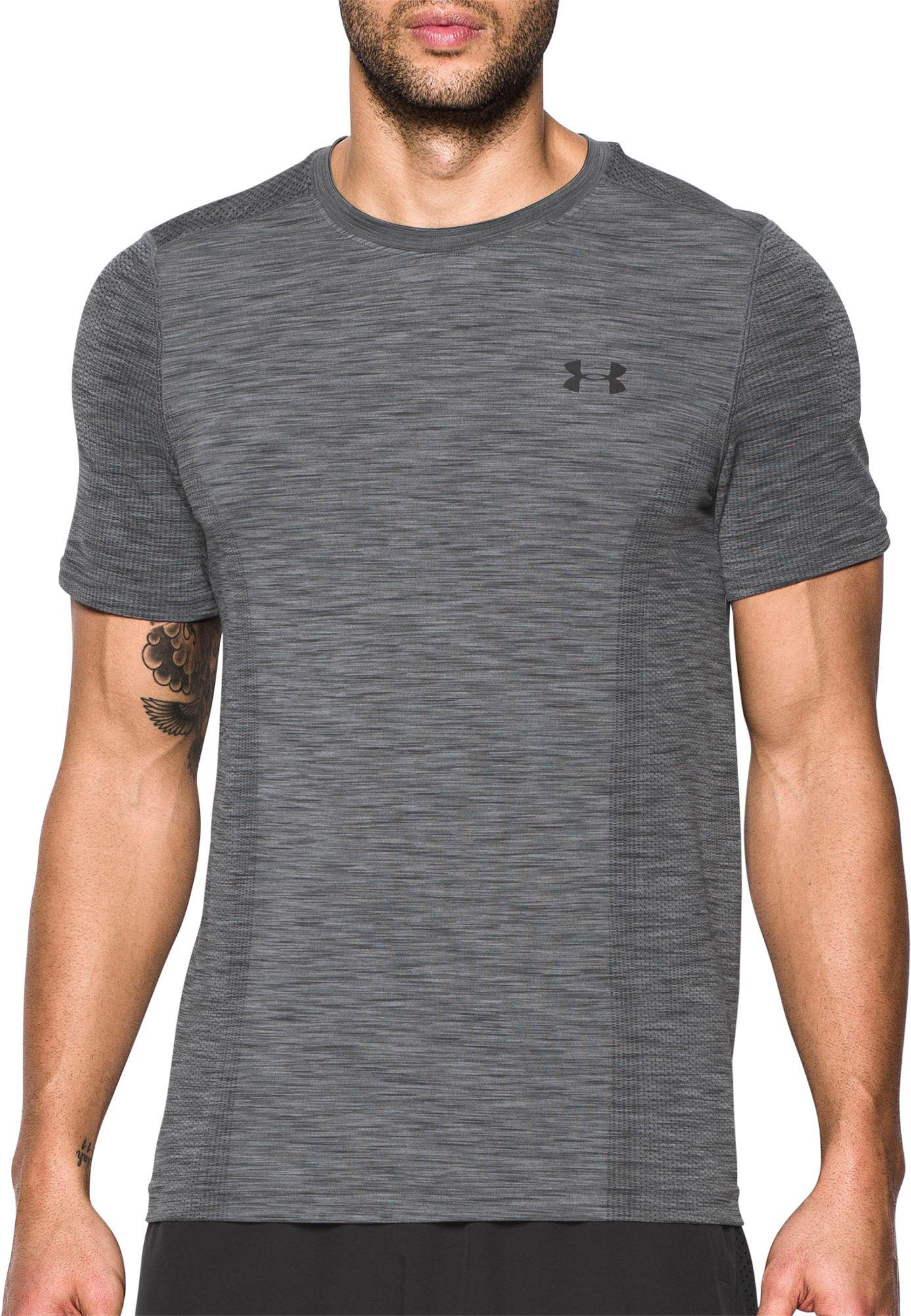 under armour threadborne seamless t shirt mens