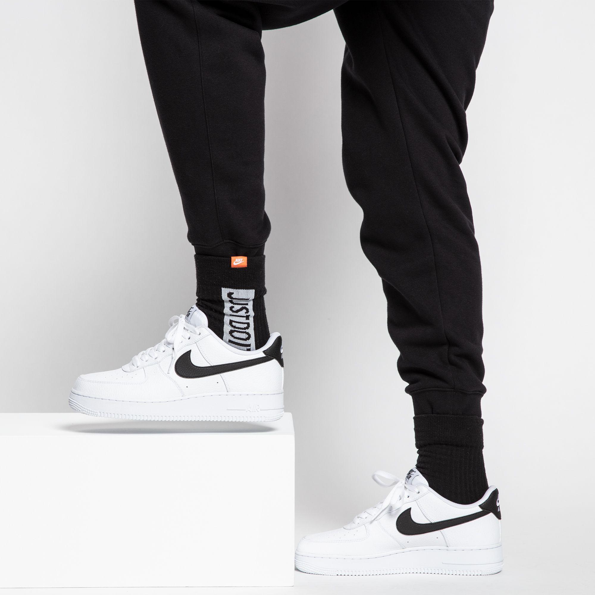 air force 1 07 trainers white white black