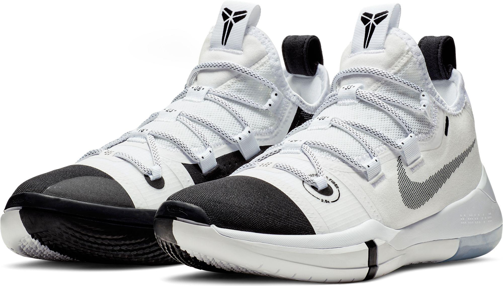 Nike Kobe A.d. Tb Basketball Shoes in White/Black (White) for Men - Lyst