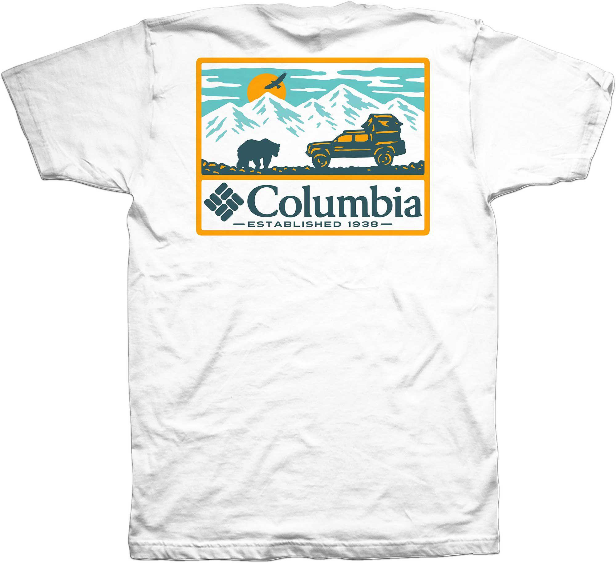 columbia t shirt