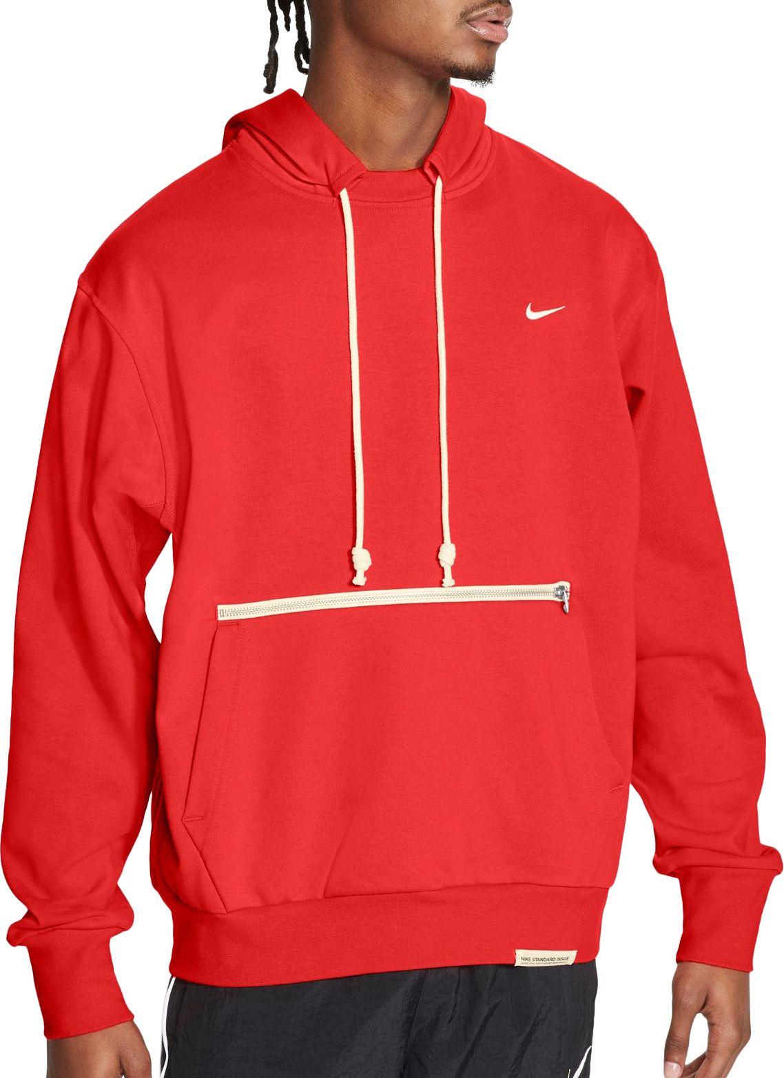 Download Nike Standard Issue Hoodie in Red for Men - Lyst