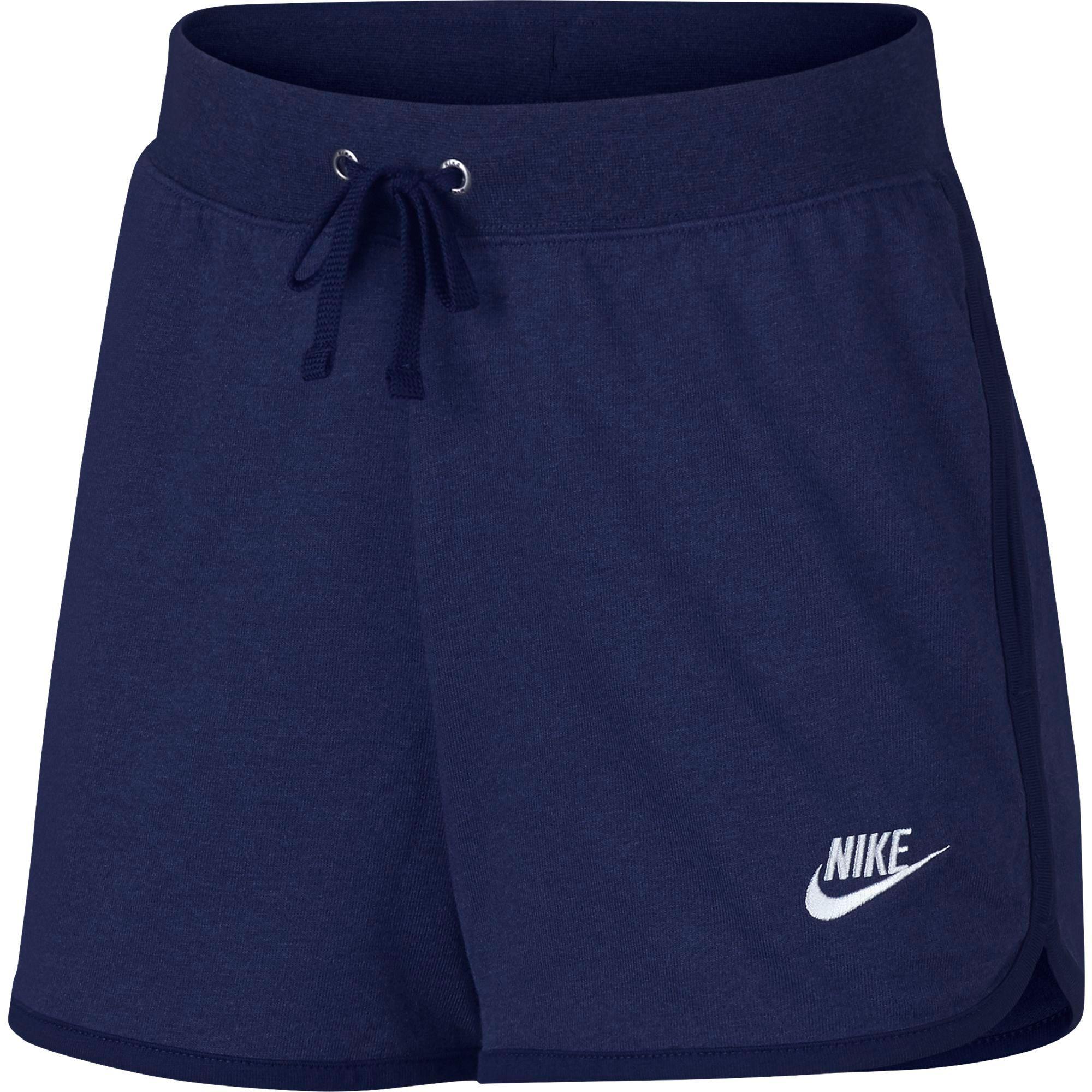 Nike Synthetic Sportswear Jersey Shorts in Blue - Lyst