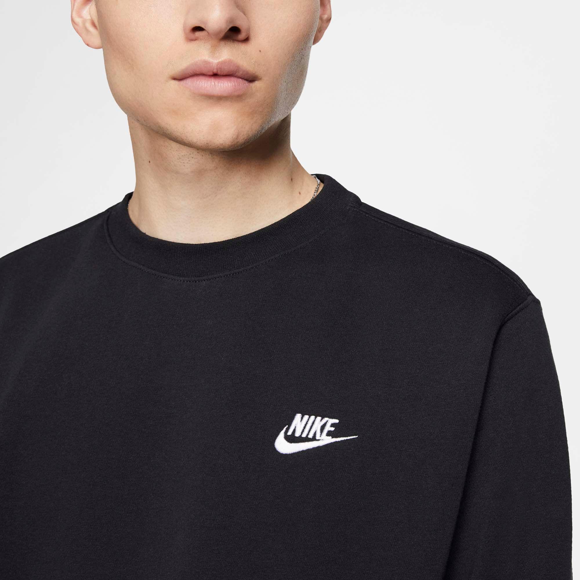 nike men's sportswear club crewneck pullover