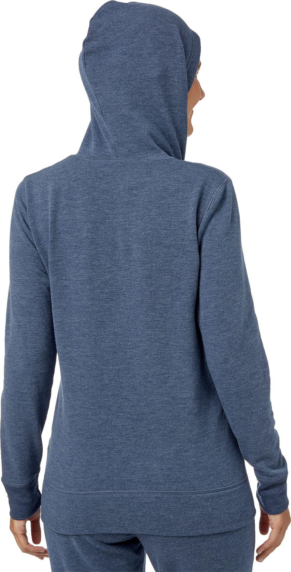 reebok women's fleece popover lace up hoodie