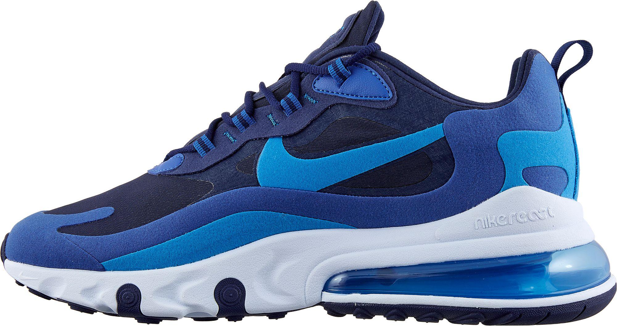 Nike Air Max 270 React Shoes in Blue for Men - Lyst