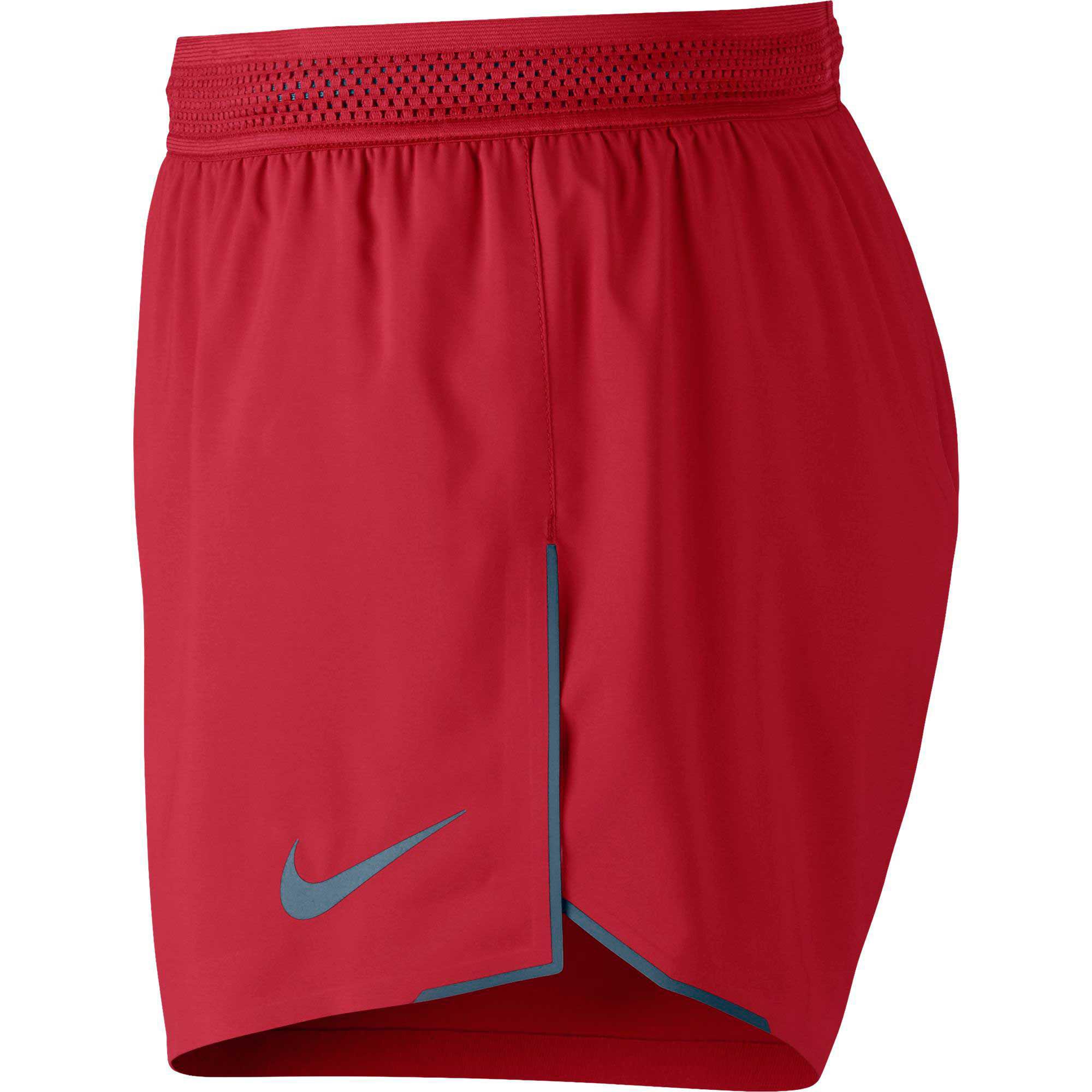 Nike Synthetic 4'' Aeroswift Running Shorts in Red for Men - Lyst
