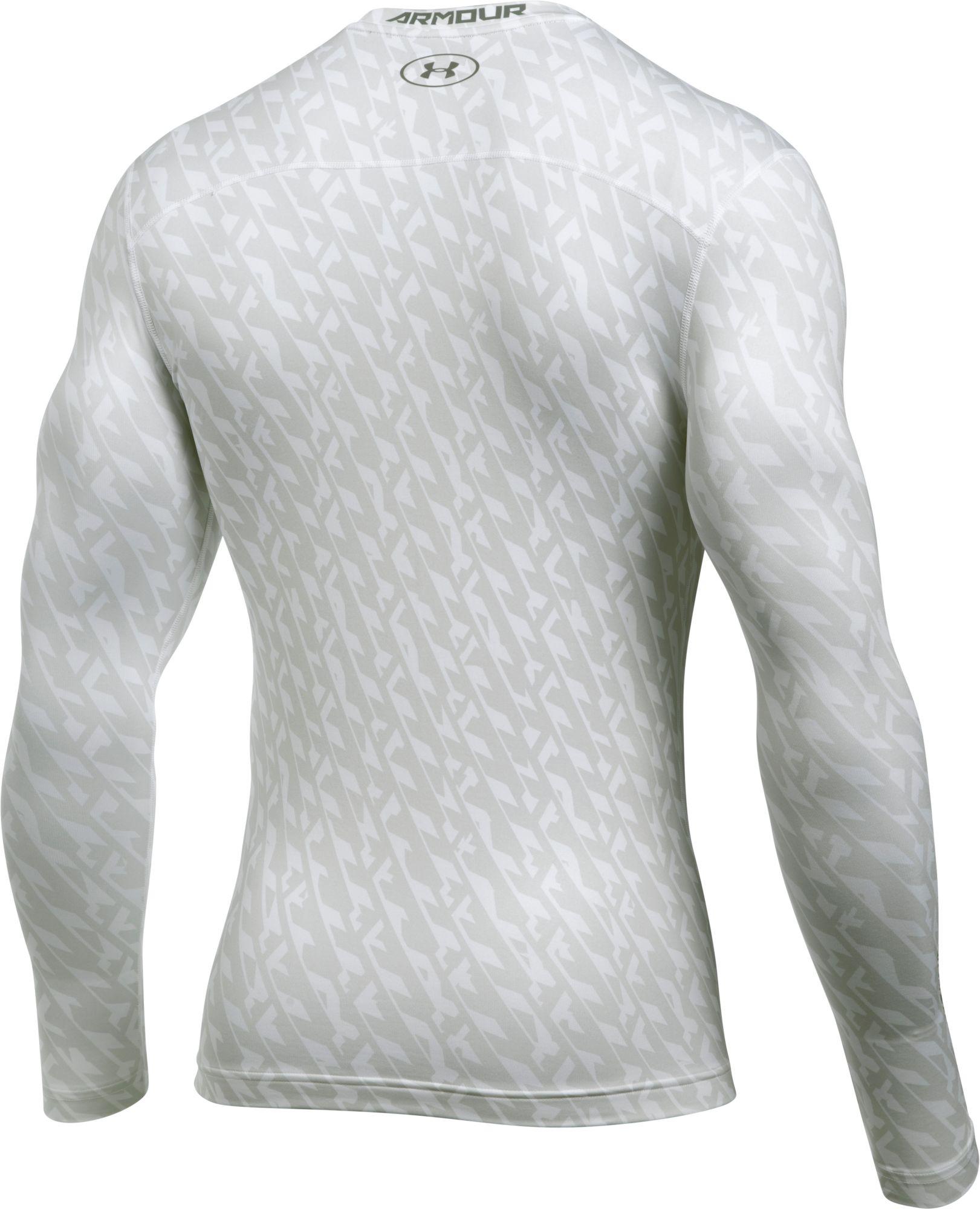 under armour coldgear mens compression crew neck long sleeve top