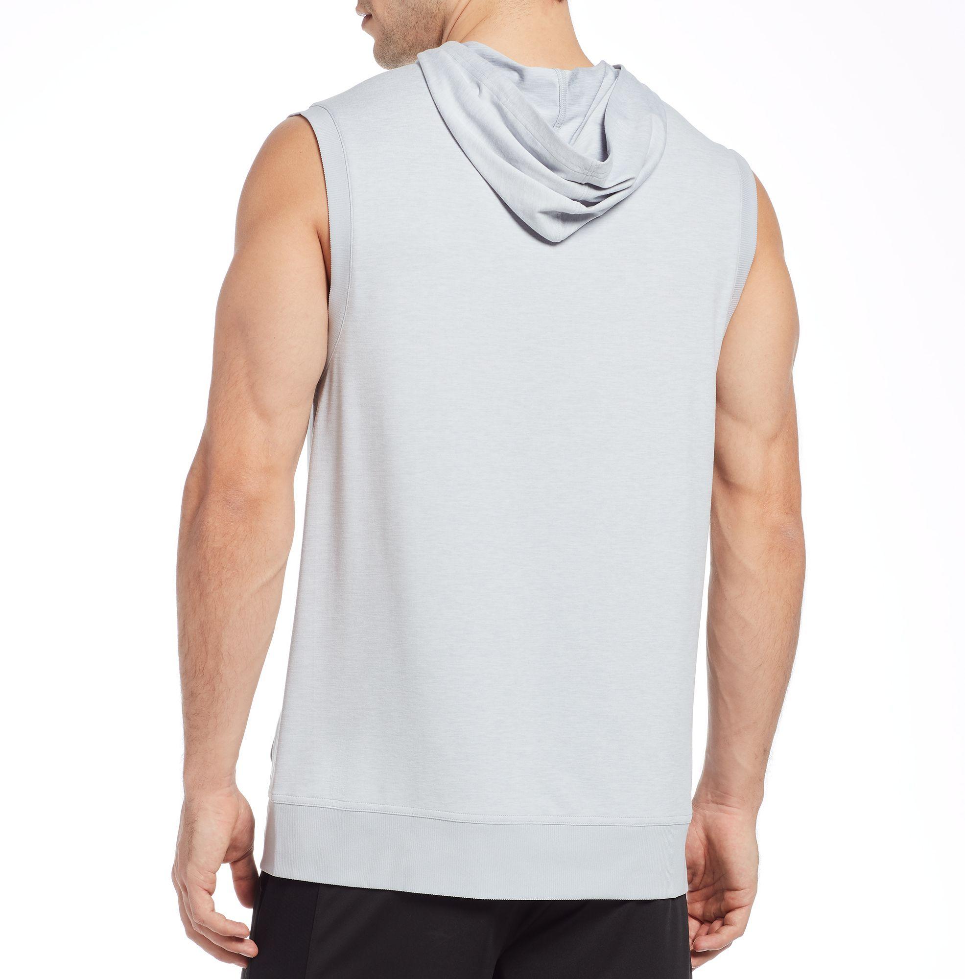 Reebok 24/7 Jersey Sleeveless Hoodie for Men Lyst