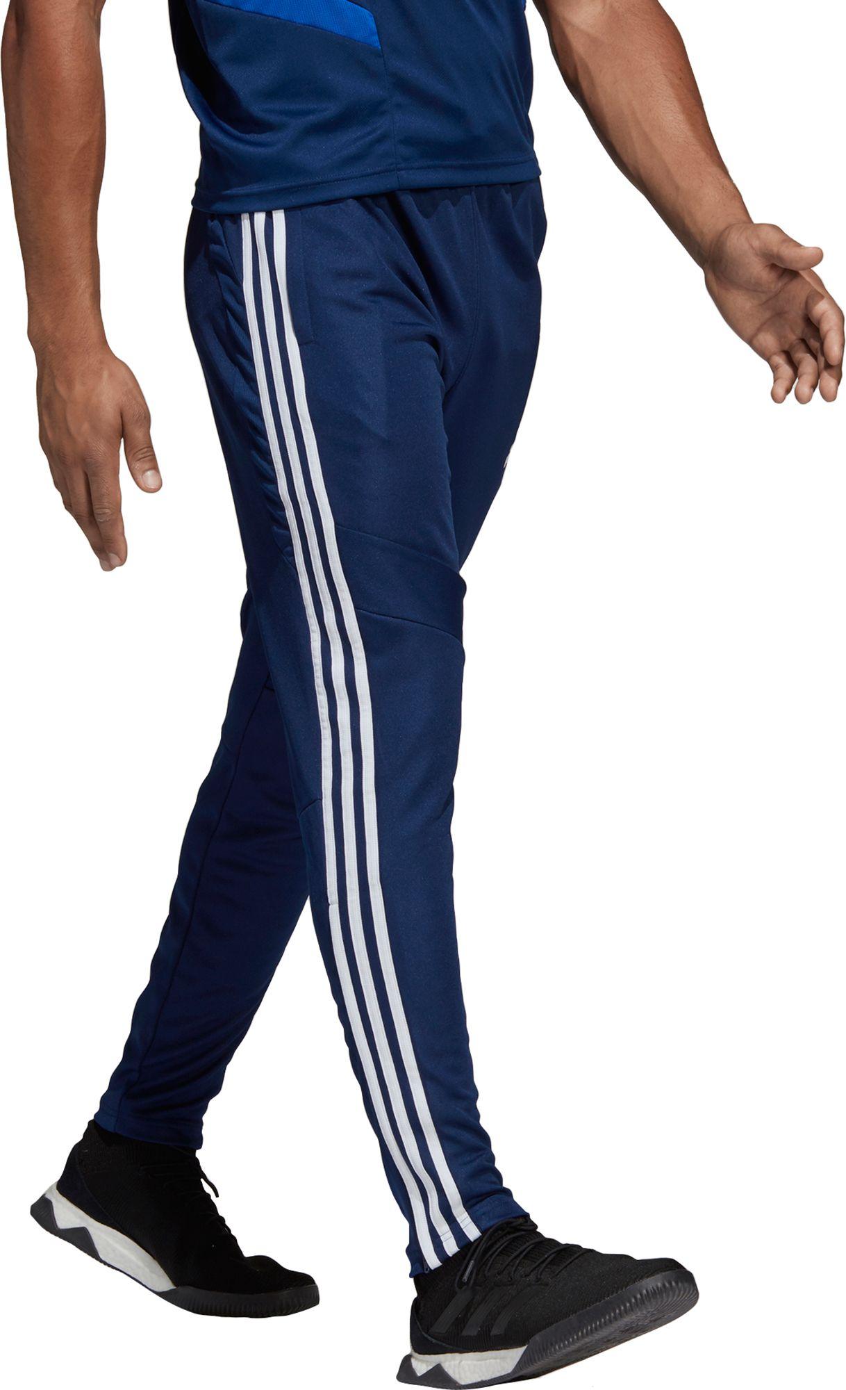 adidas Synthetic Tiro 19 Training Pants in Dark Blue/White (Blue) for Men - Lyst