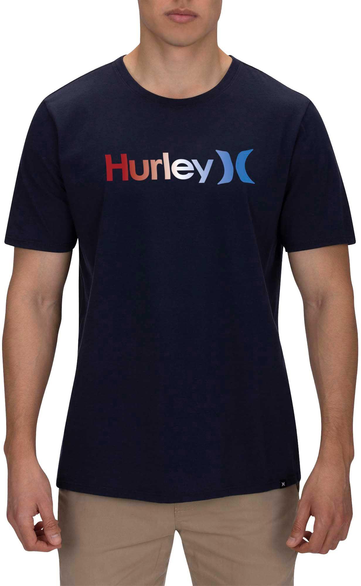 Hurley Cotton One & Only Gradient 2.0 Tshirt in Blue for Men Lyst