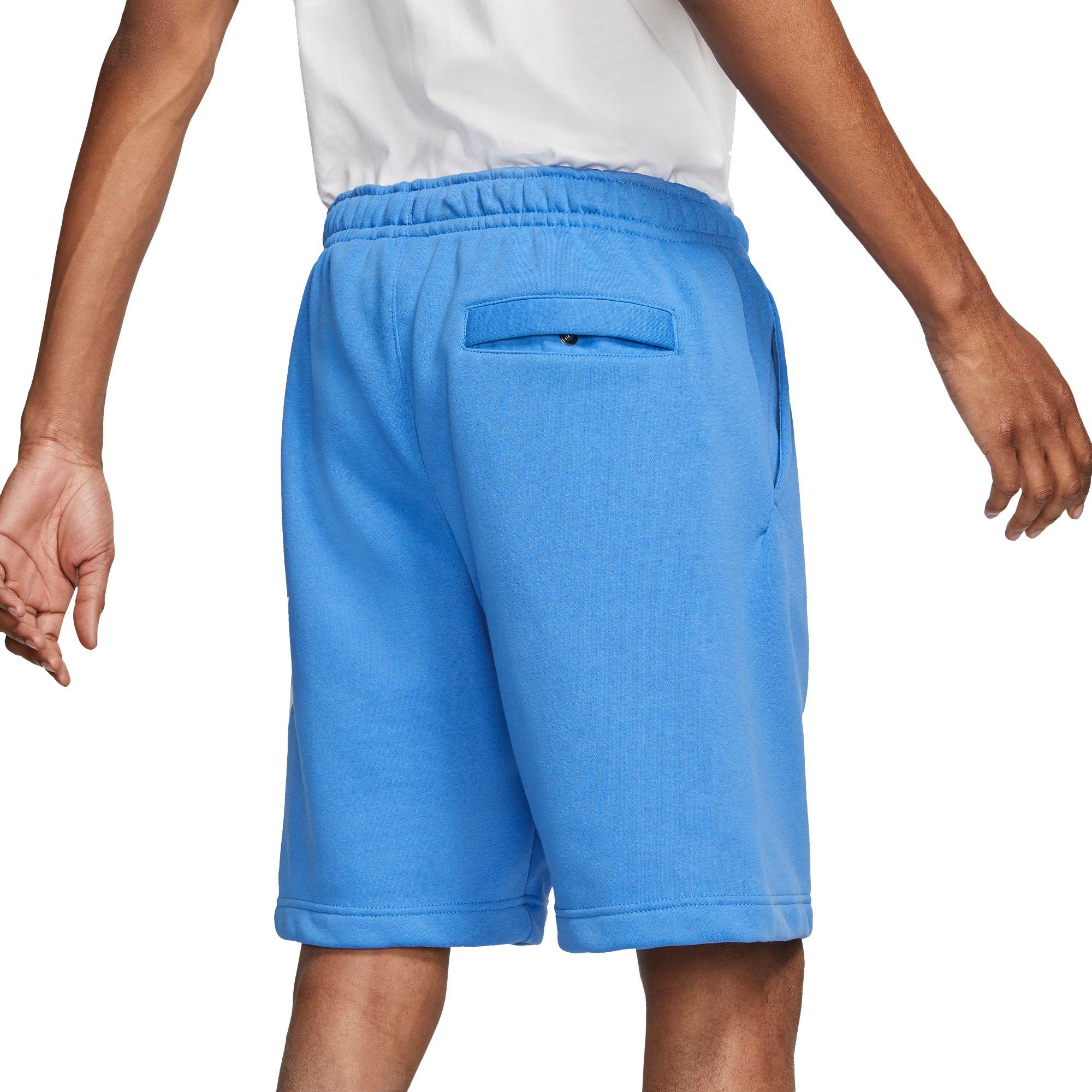 Nike Club Fleece Graphic Shorts (regular And Big & Tall) in Blue for ...