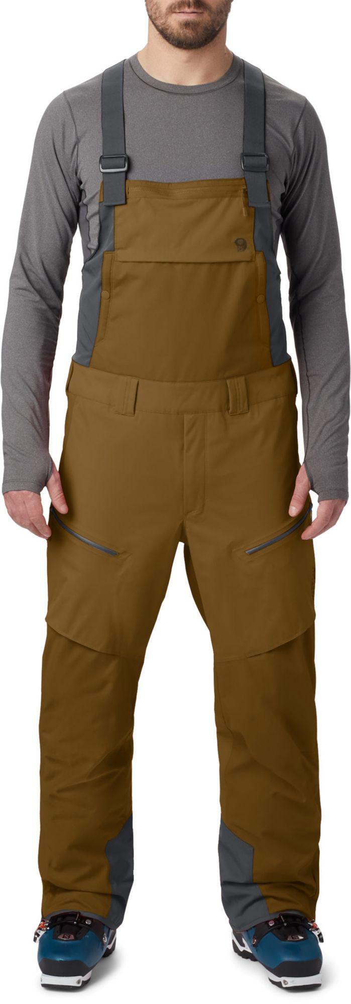 Mountain Hardwear Firefall Bib Pants in Golden Brown