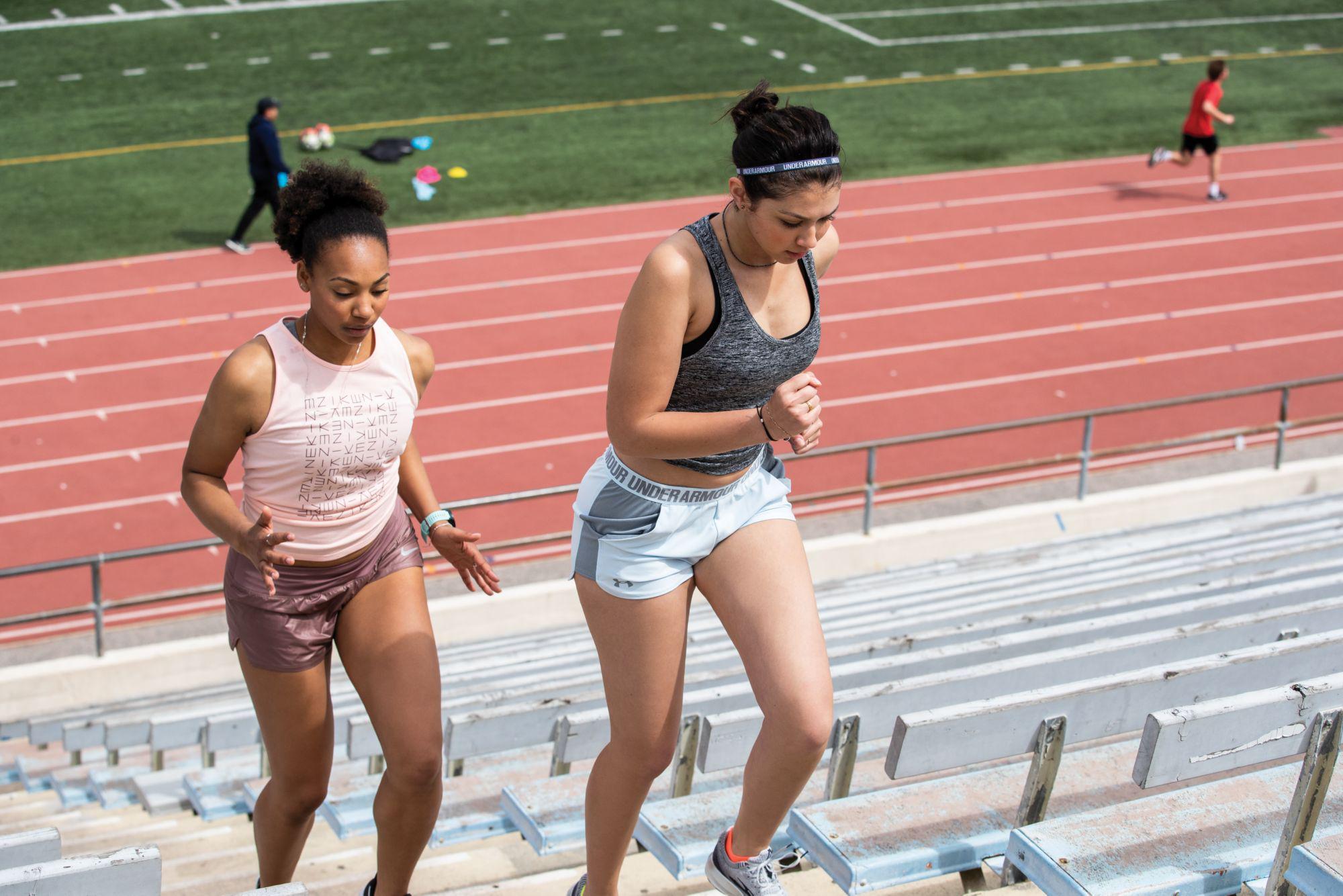 nike women's dry crew running shorts