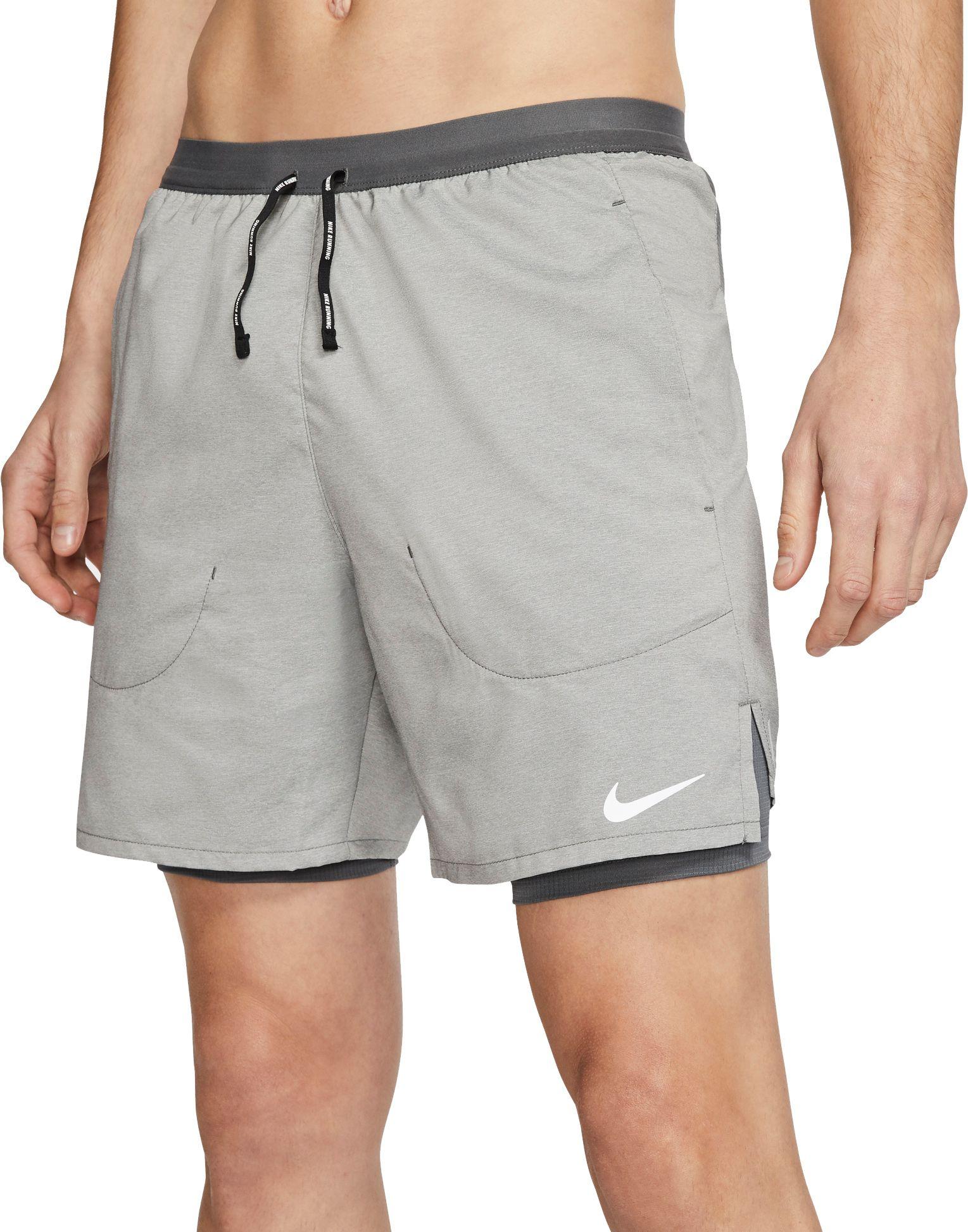 nike flex stride iron grey