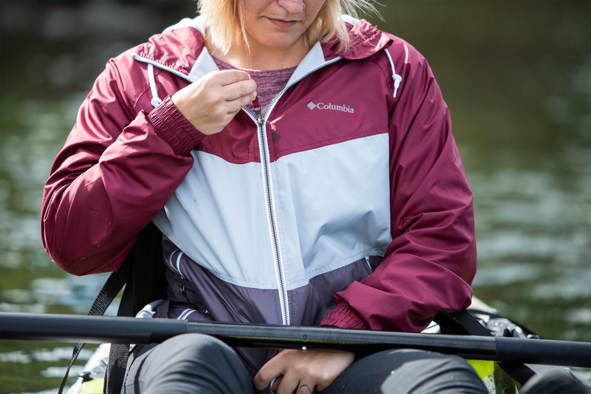 columbia women's torrey peak hooded windbreaker jacket