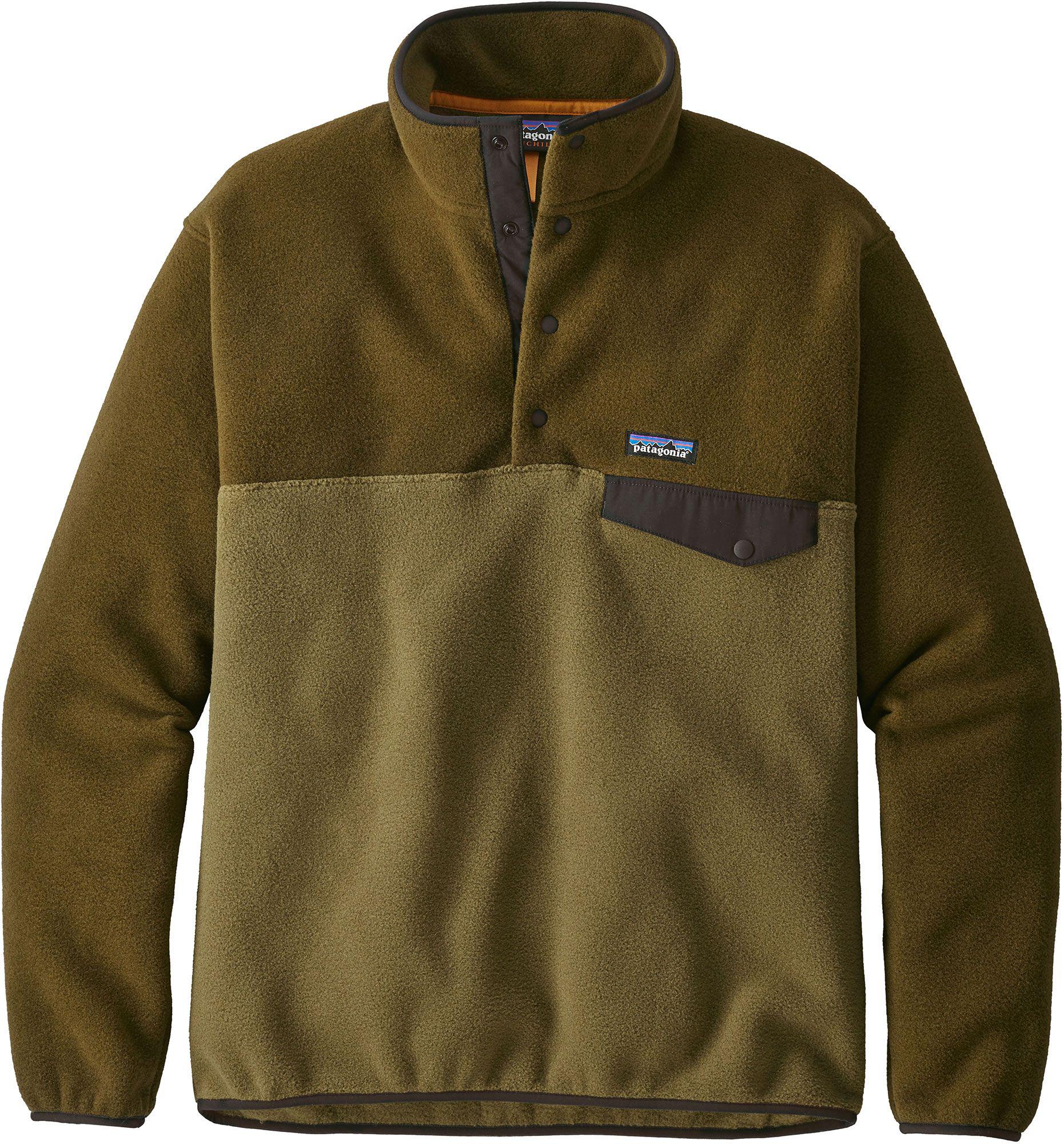 Patagonia Men's Lightweight Synchilla Snap T Fleece Pullover Patagonia Men's Lightweight Synchilla Snap T Fleece Pullover
